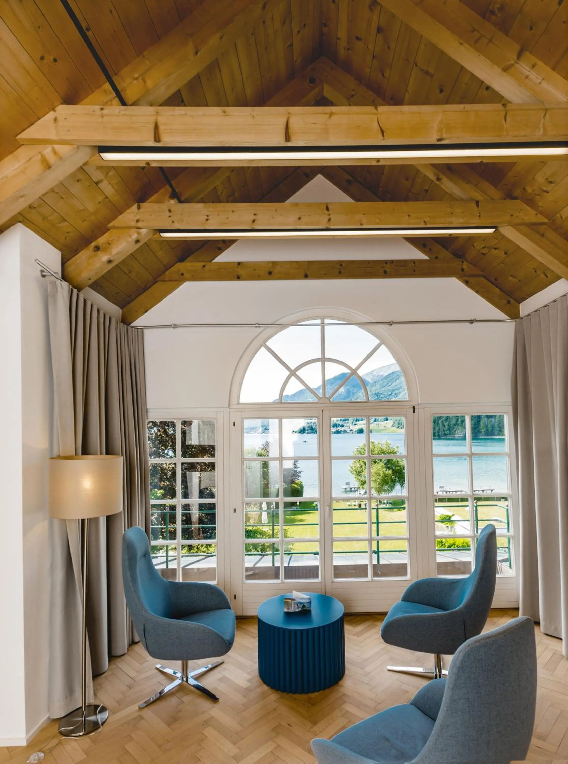 View (from property/room) in Seehotel Brandauer's Villen