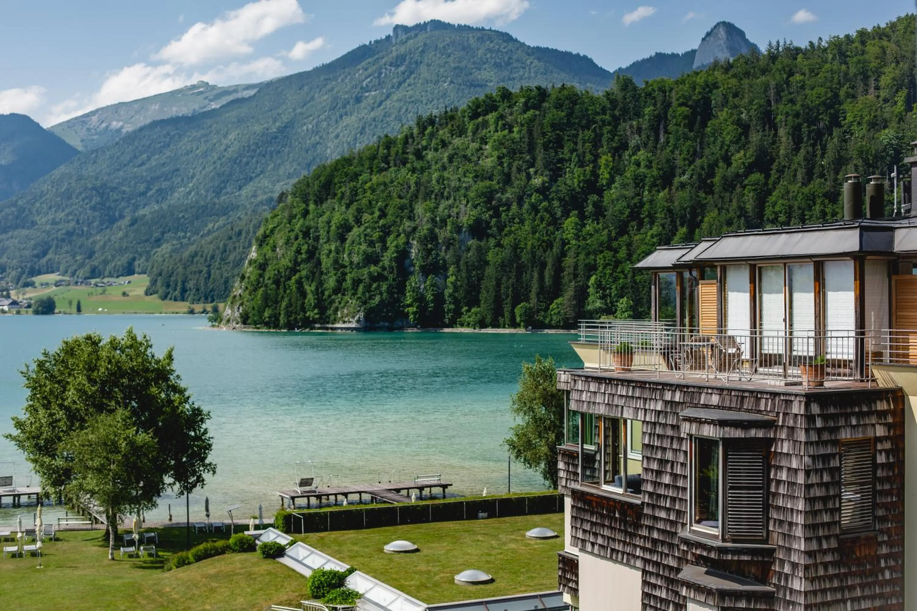 Property building in Seehotel Brandauer's Villen