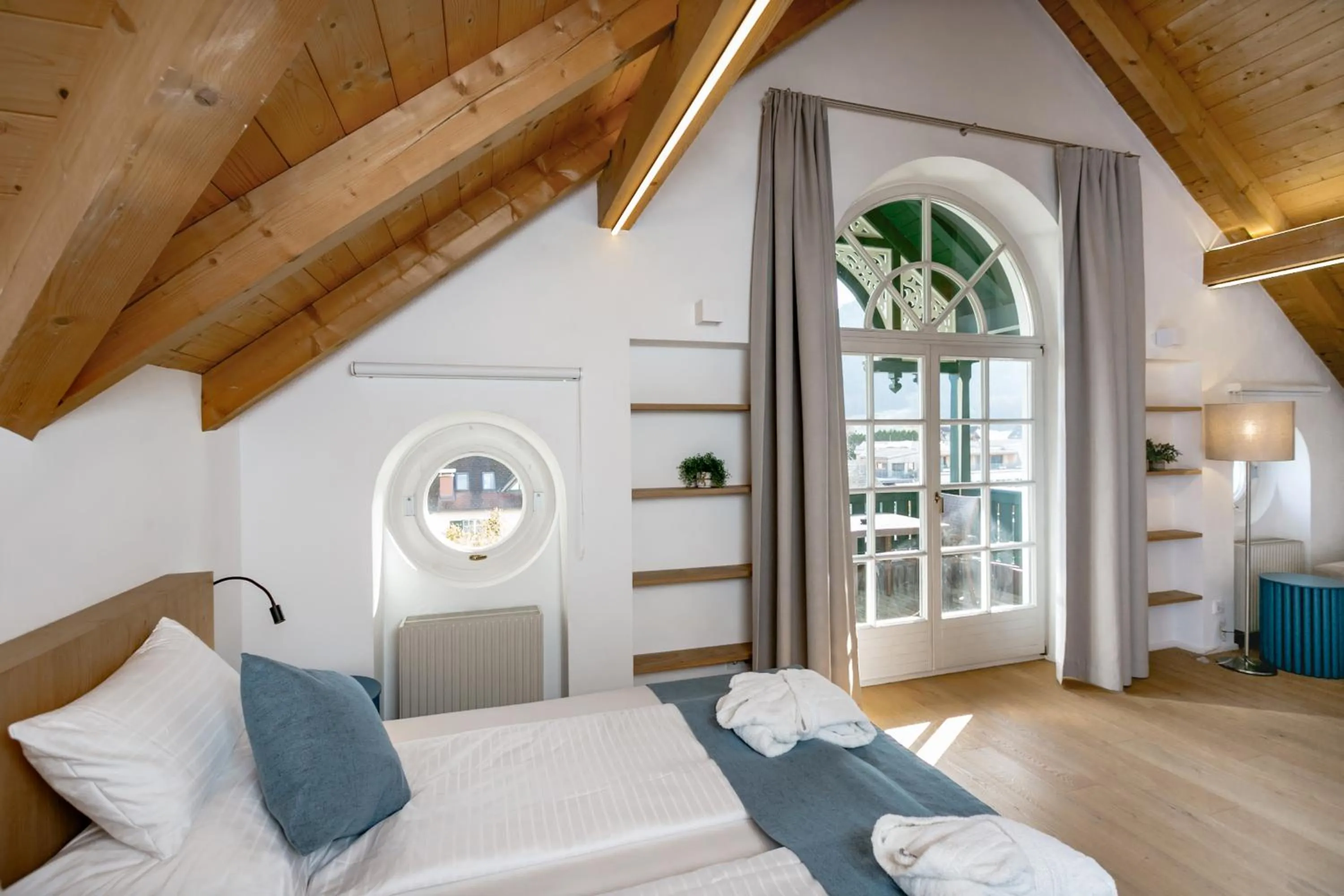 Bed in Seehotel Brandauer's Villen