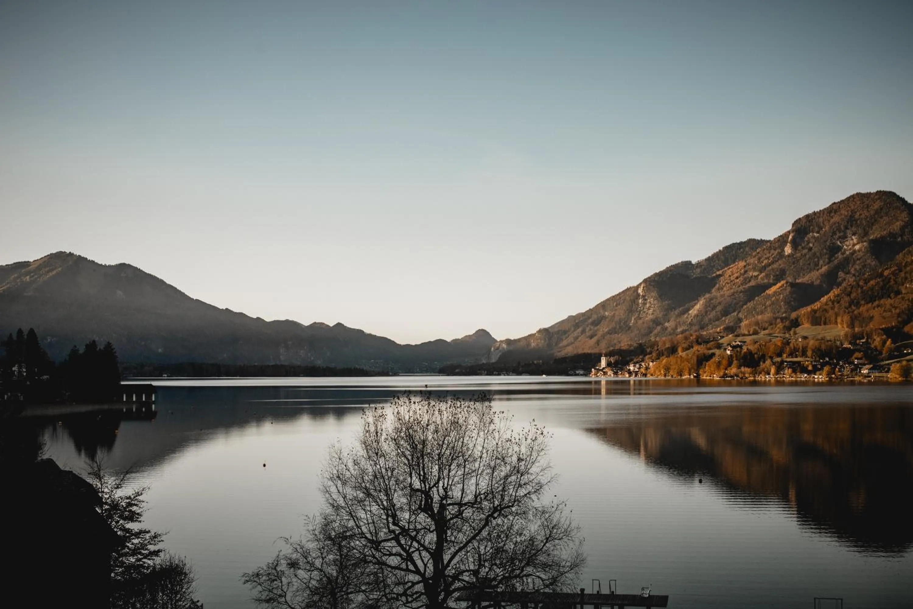 View (from property/room) in Seehotel Brandauer's Villen