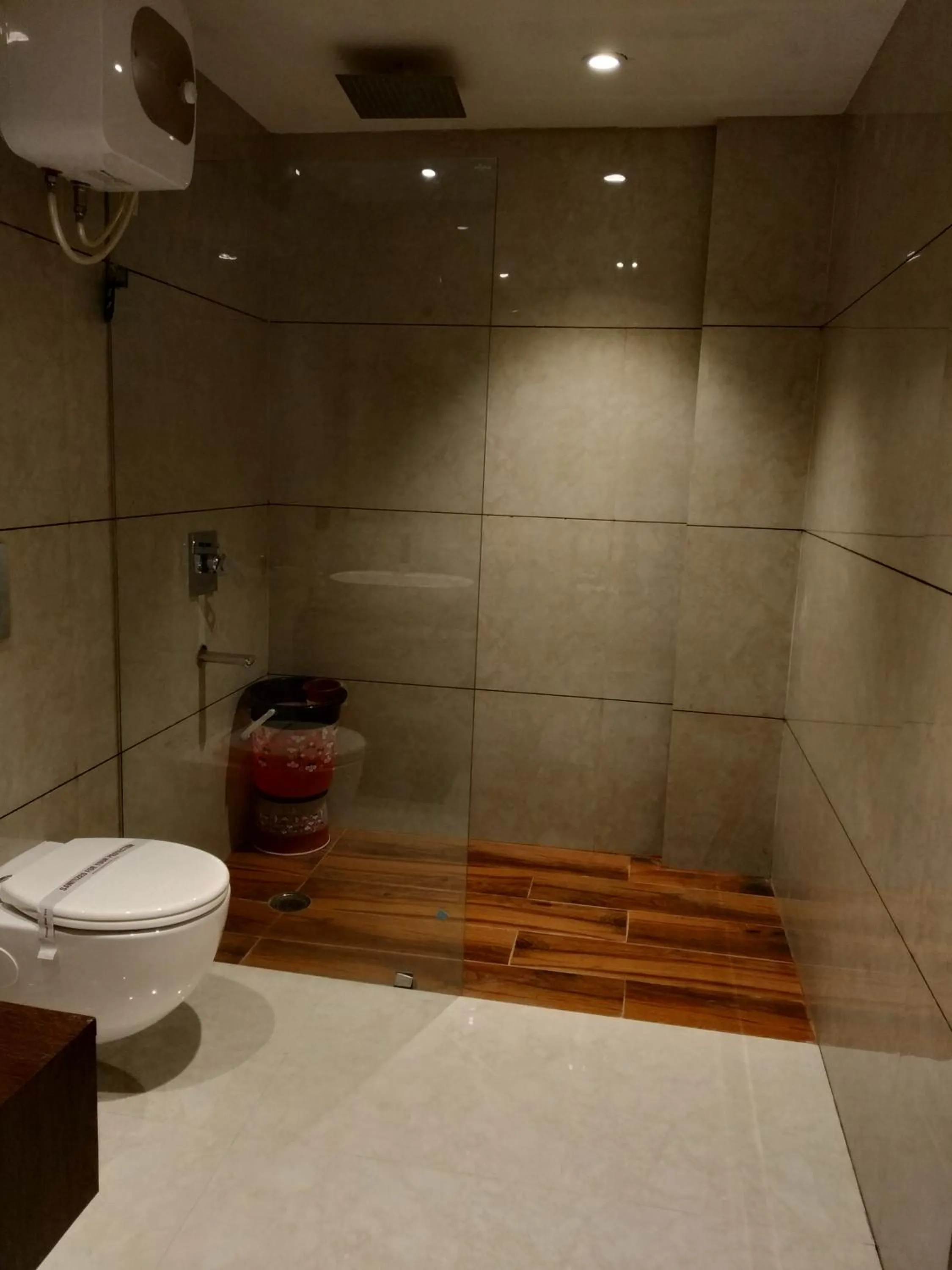 Toilet in Hotel Star Inn