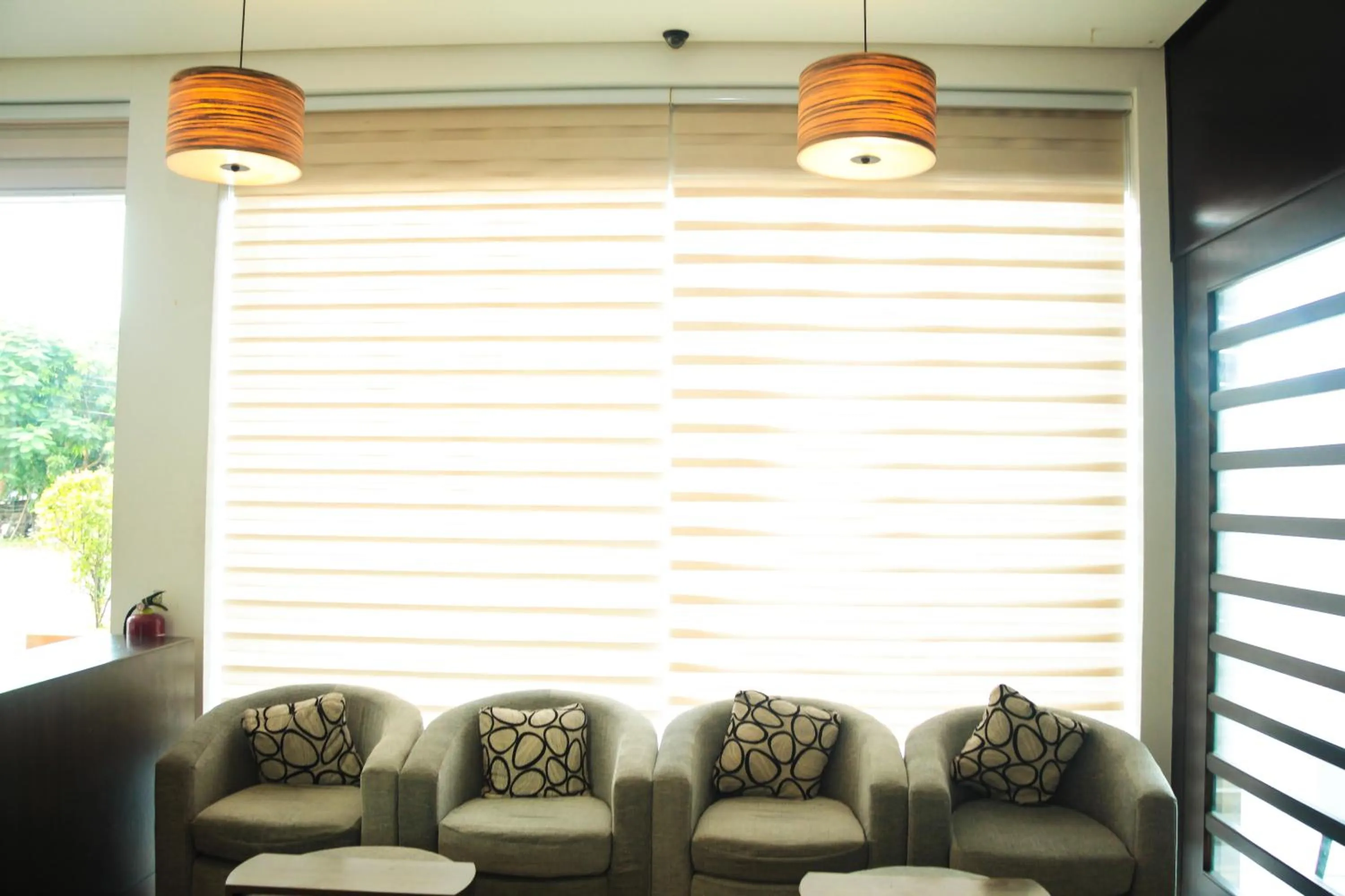 Seating area in Casablanca Suites Near Airport