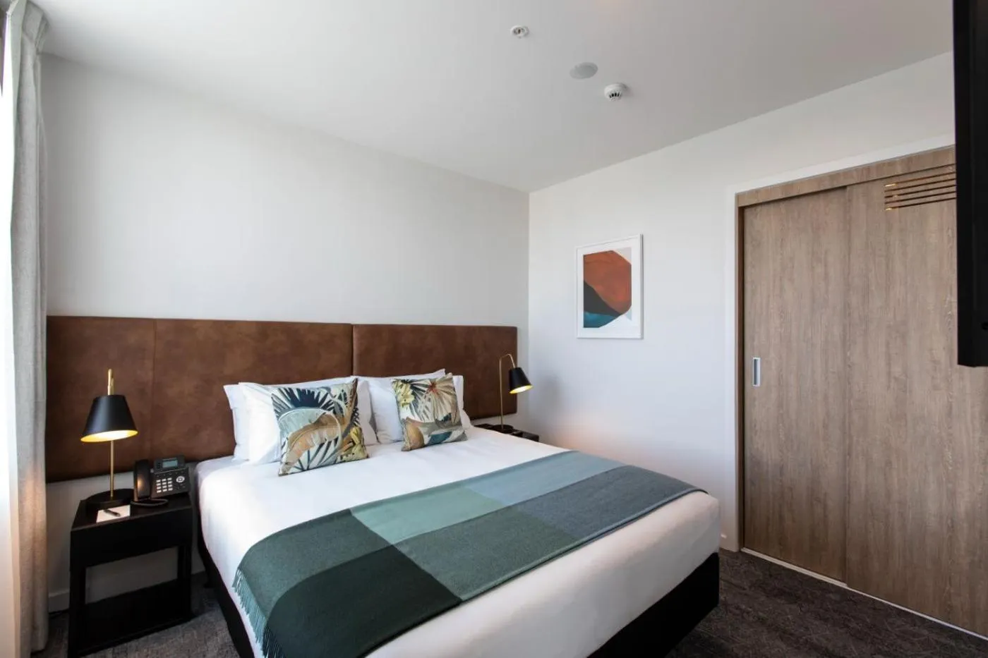 Bed in Quest Takapuna