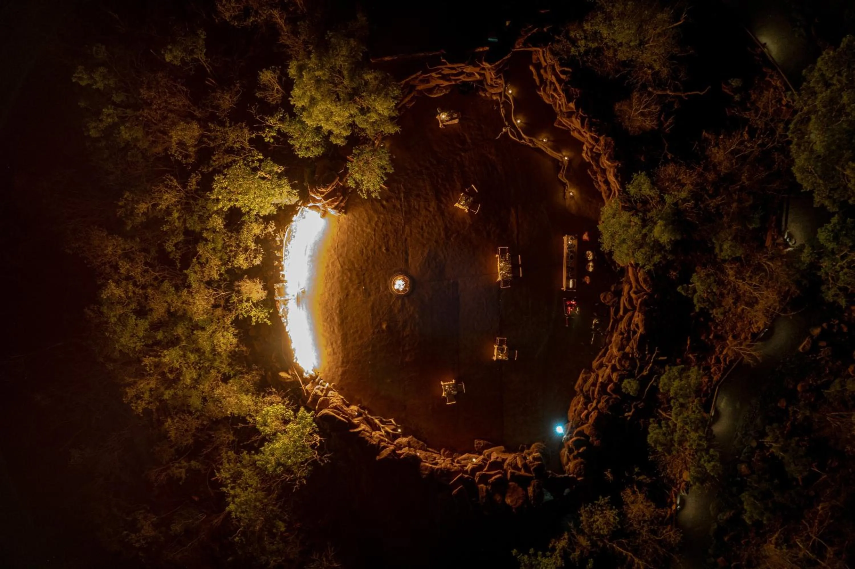 Dinner in Sediba Luxury Safari Lodge