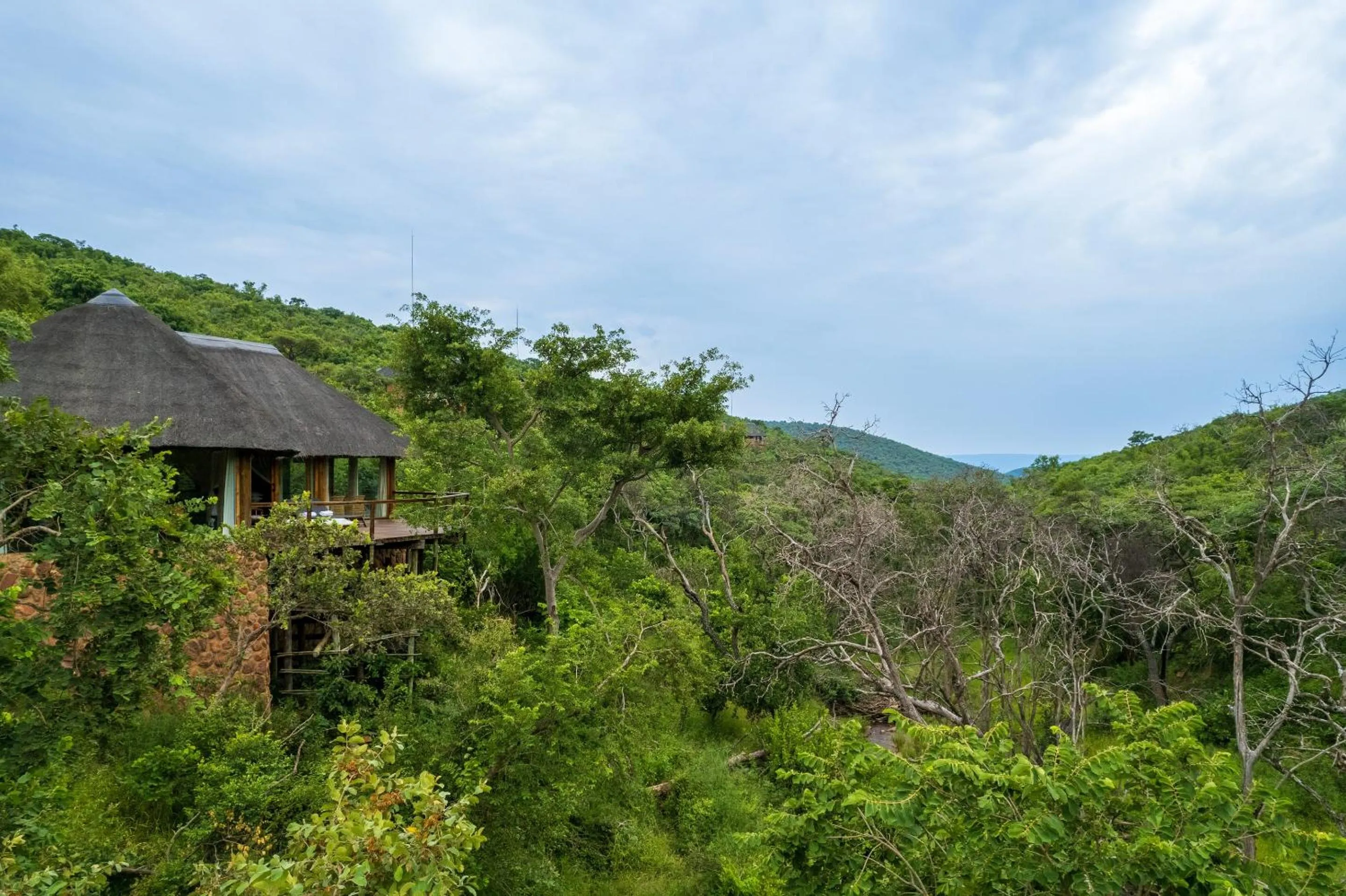 Natural landscape in Sediba Luxury Safari Lodge