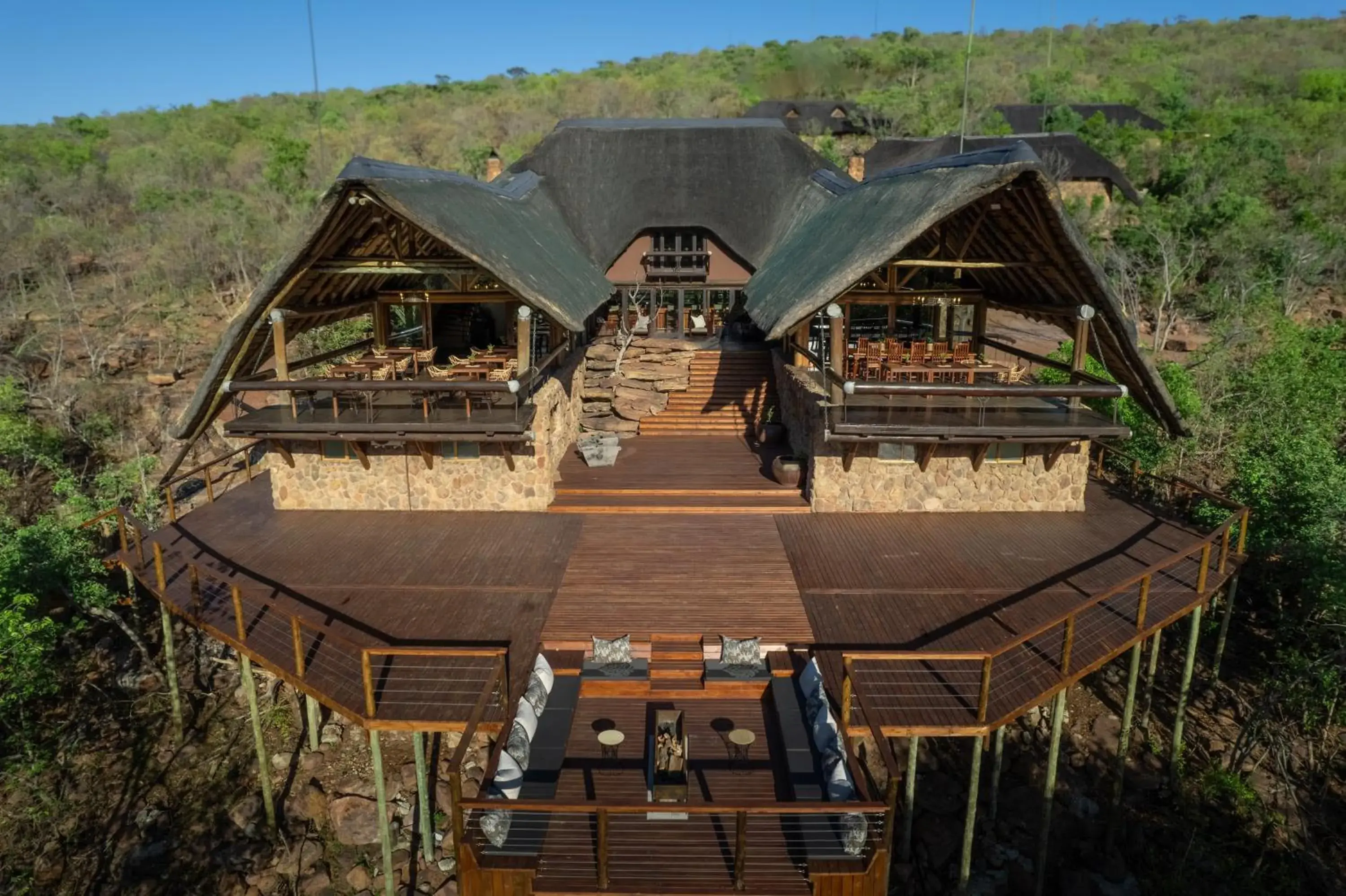 Mountain view in Sediba Luxury Safari Lodge Mountain view in Sediba Luxury Safari Lodge