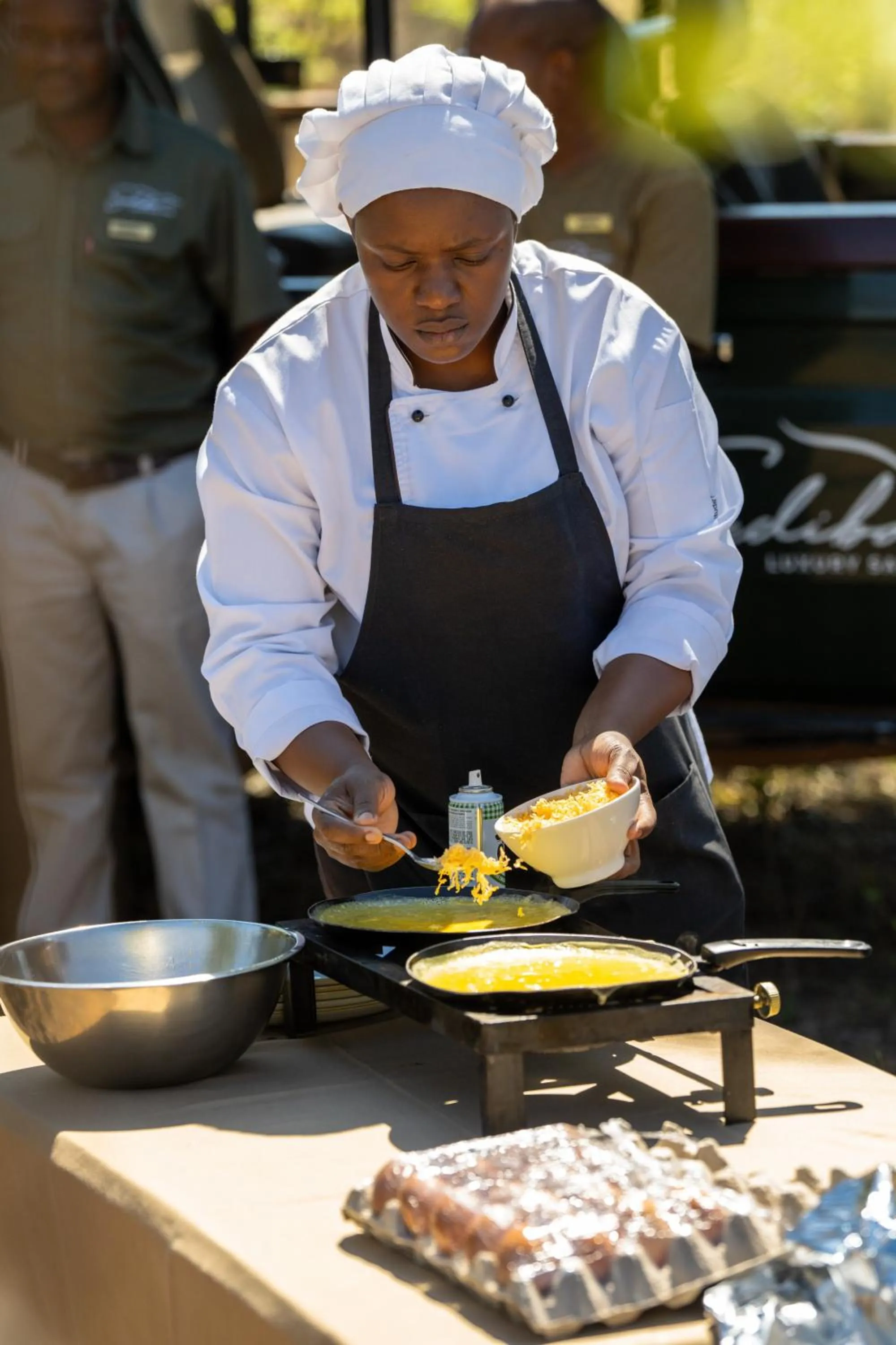 Breakfast in Sediba Luxury Safari Lodge