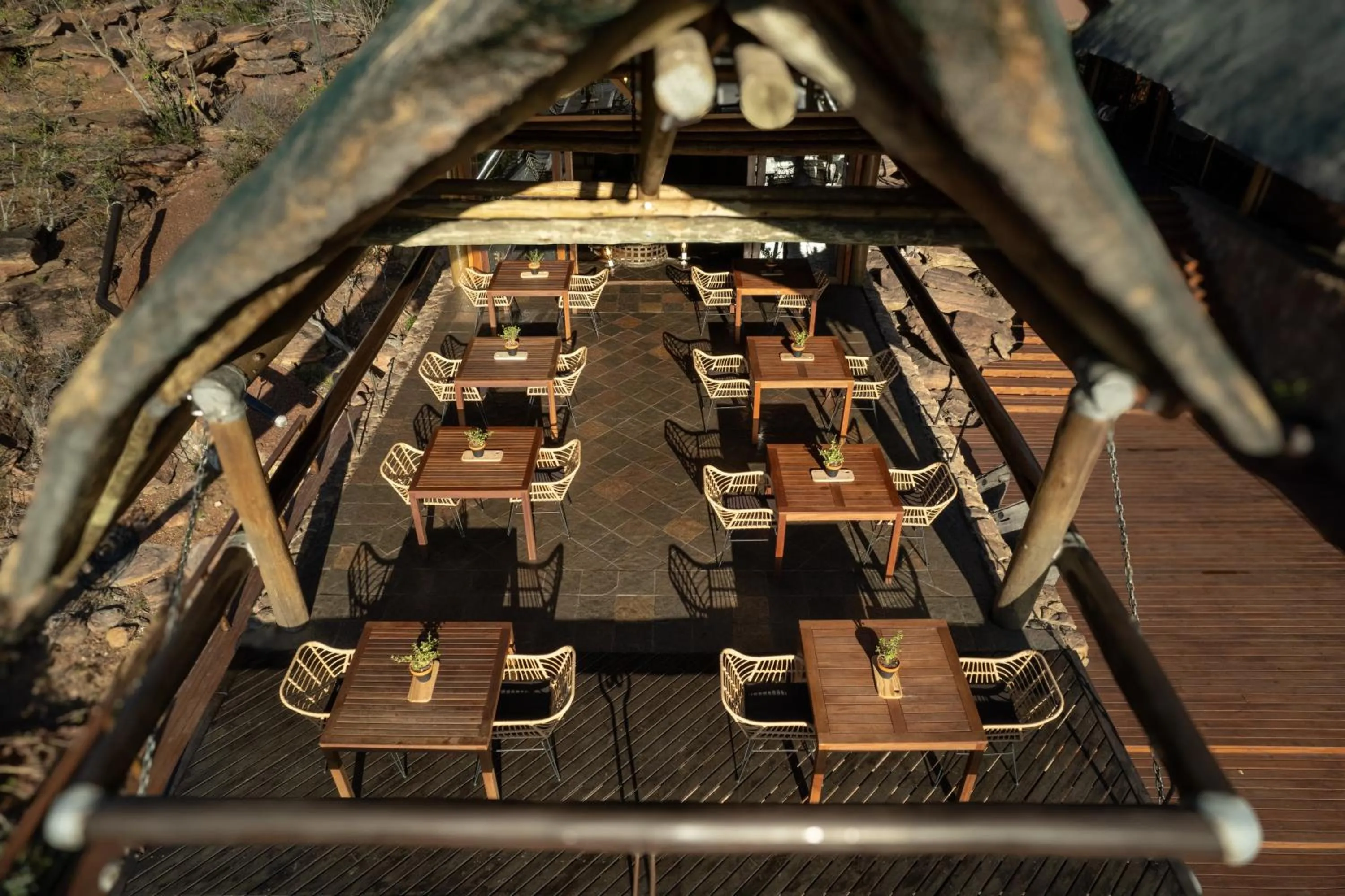 Restaurant/places to eat in Sediba Luxury Safari Lodge