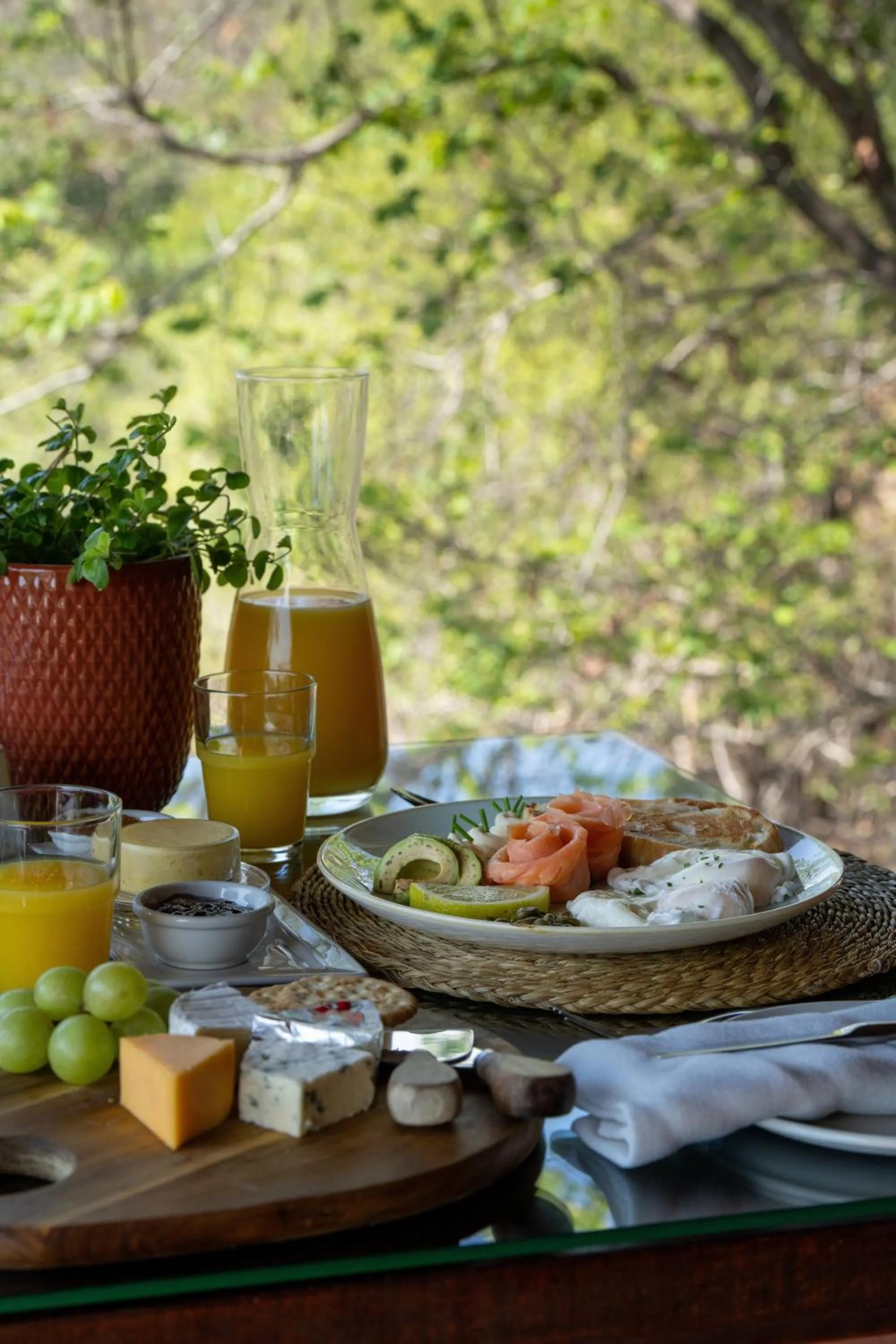 Food in Sediba Luxury Safari Lodge