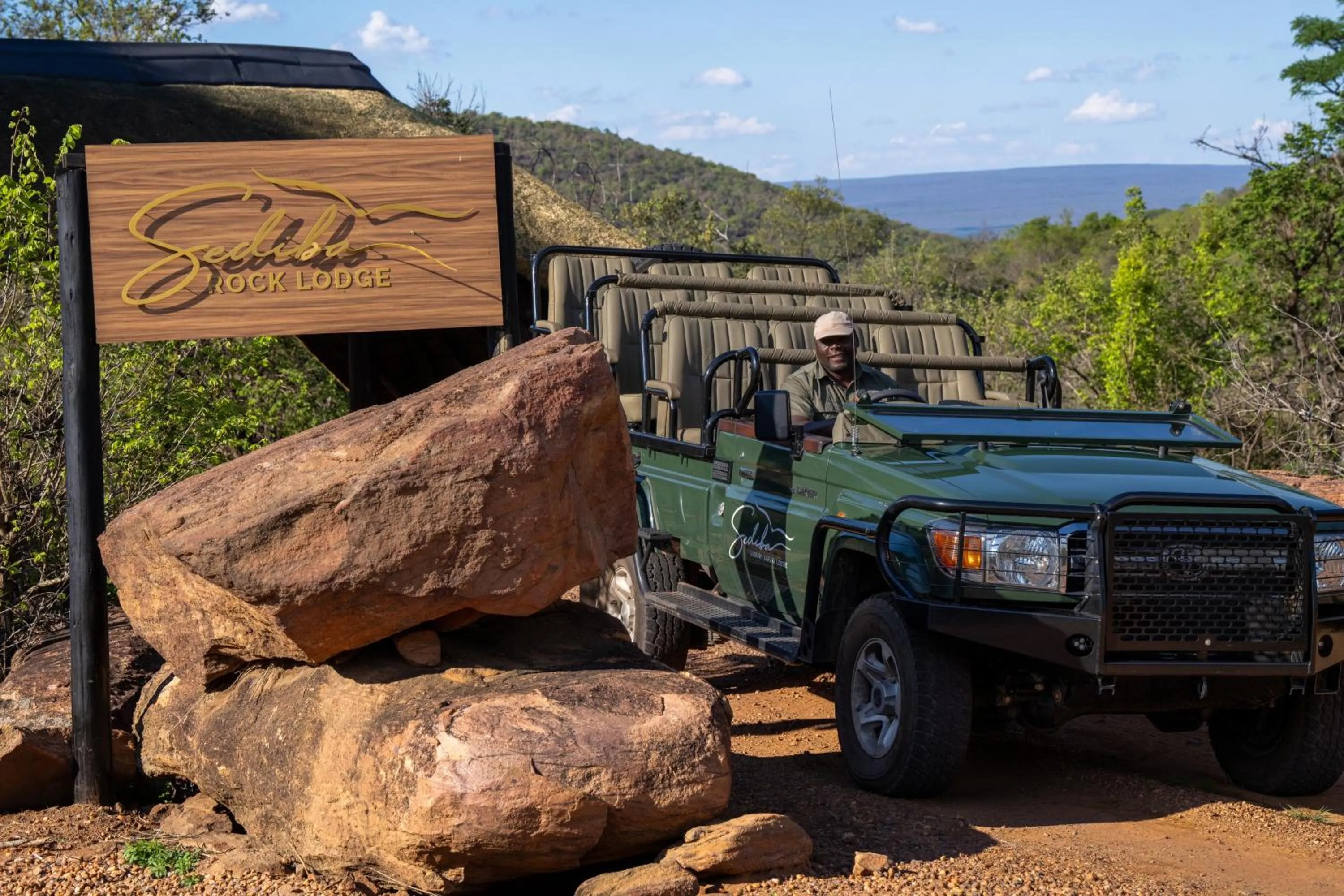 Natural landscape in Sediba Luxury Safari Lodge