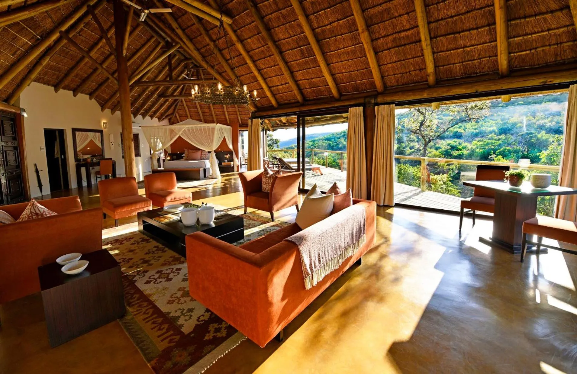 Bedroom in Sediba Luxury Safari Lodge