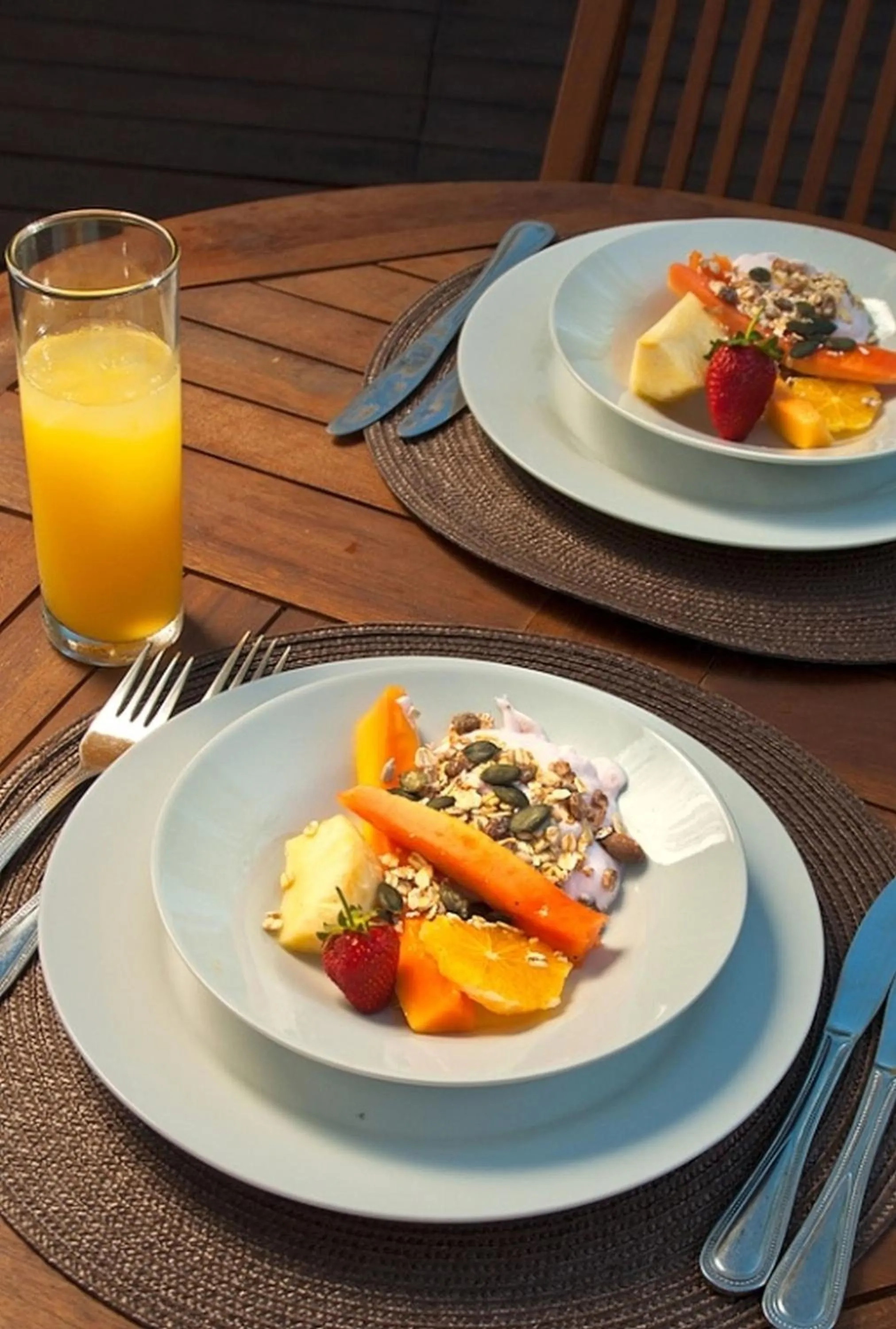 Breakfast in Ngama Tented Safari Lodge