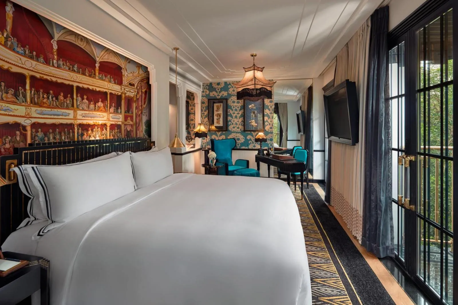 Bed in Capella Hanoi