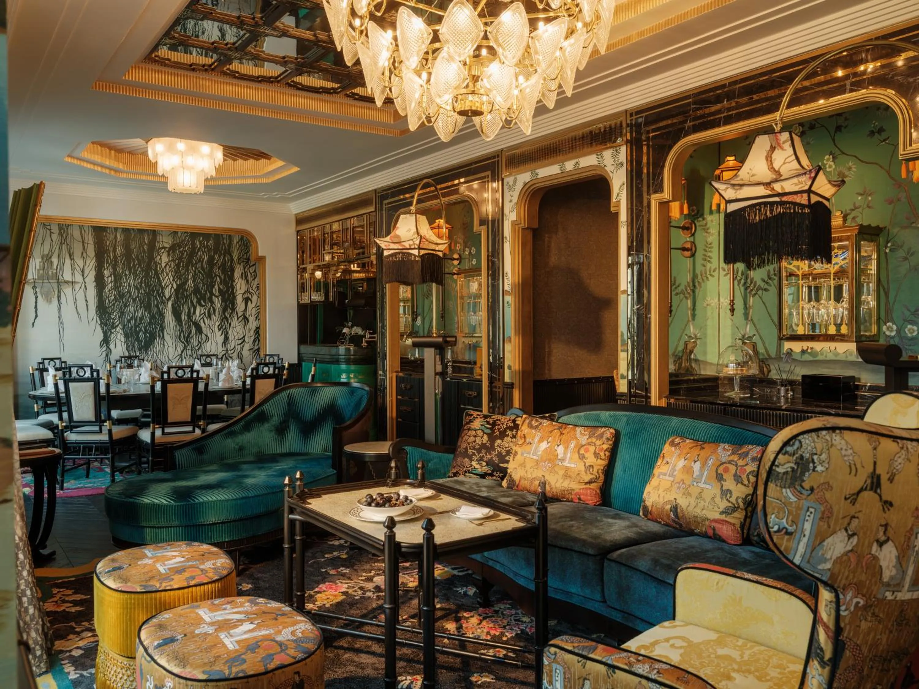 Living room in Capella Hanoi