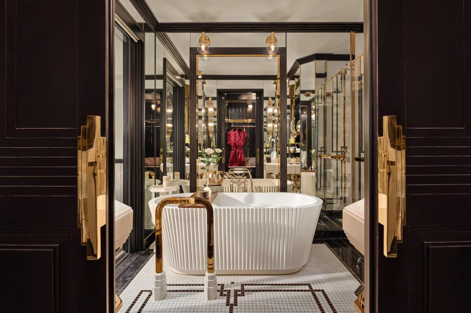 Bathroom in Capella Hanoi