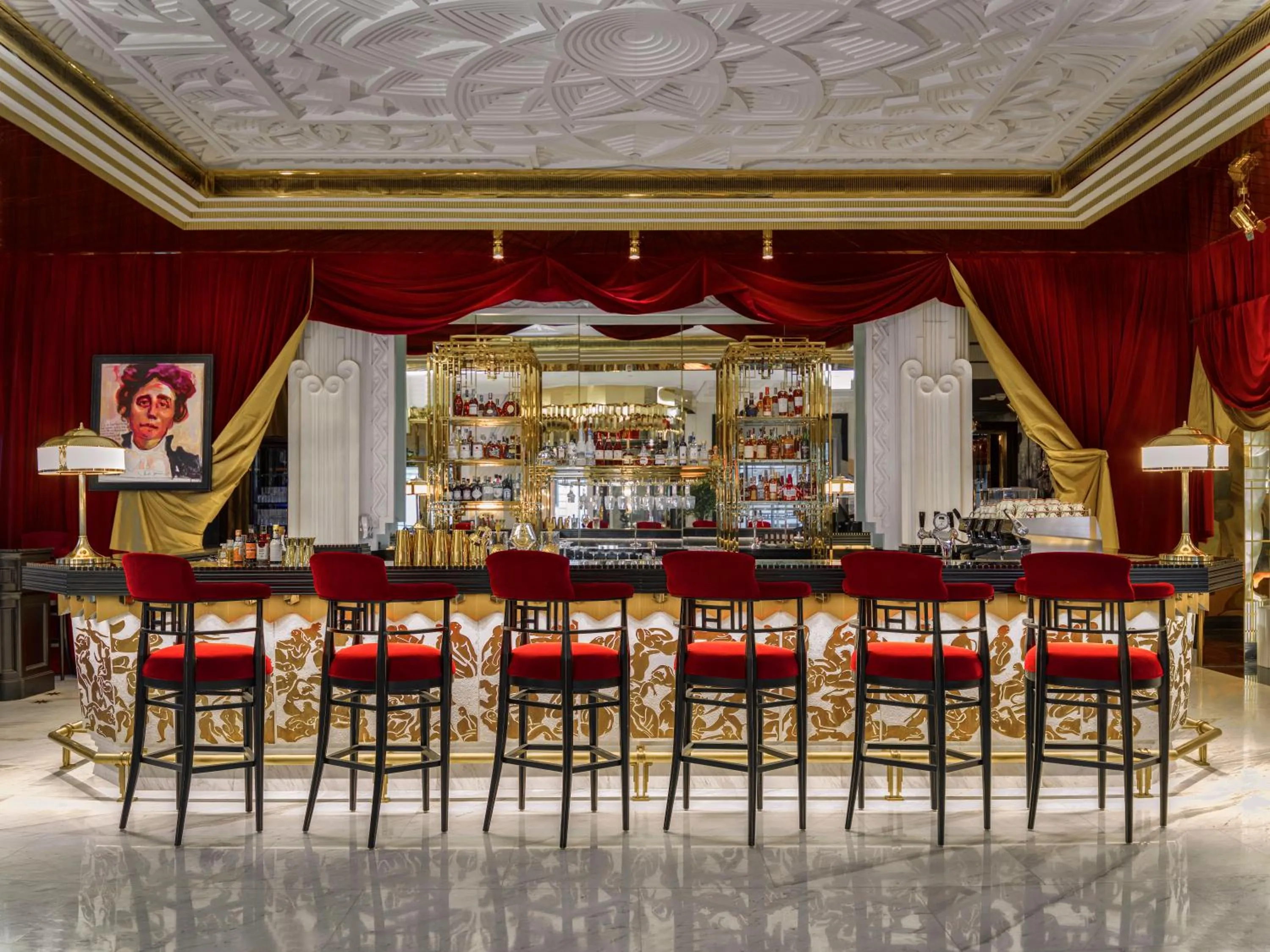 Lounge or bar in Capella Hanoi