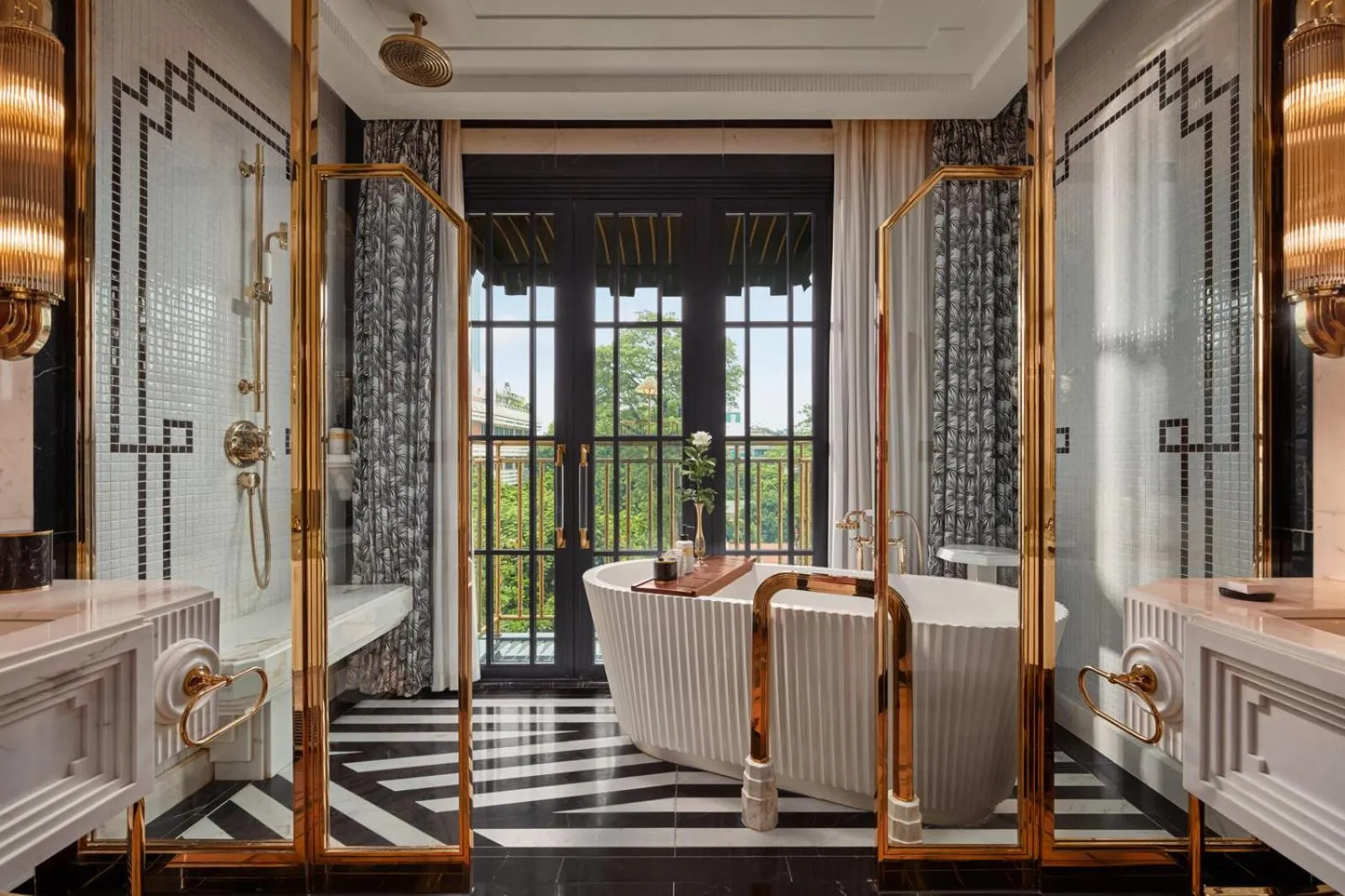 Bathroom in Capella Hanoi