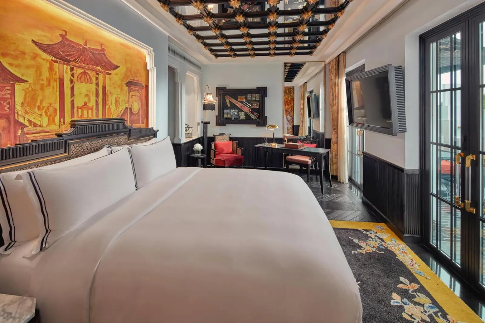 Bed in Capella Hanoi