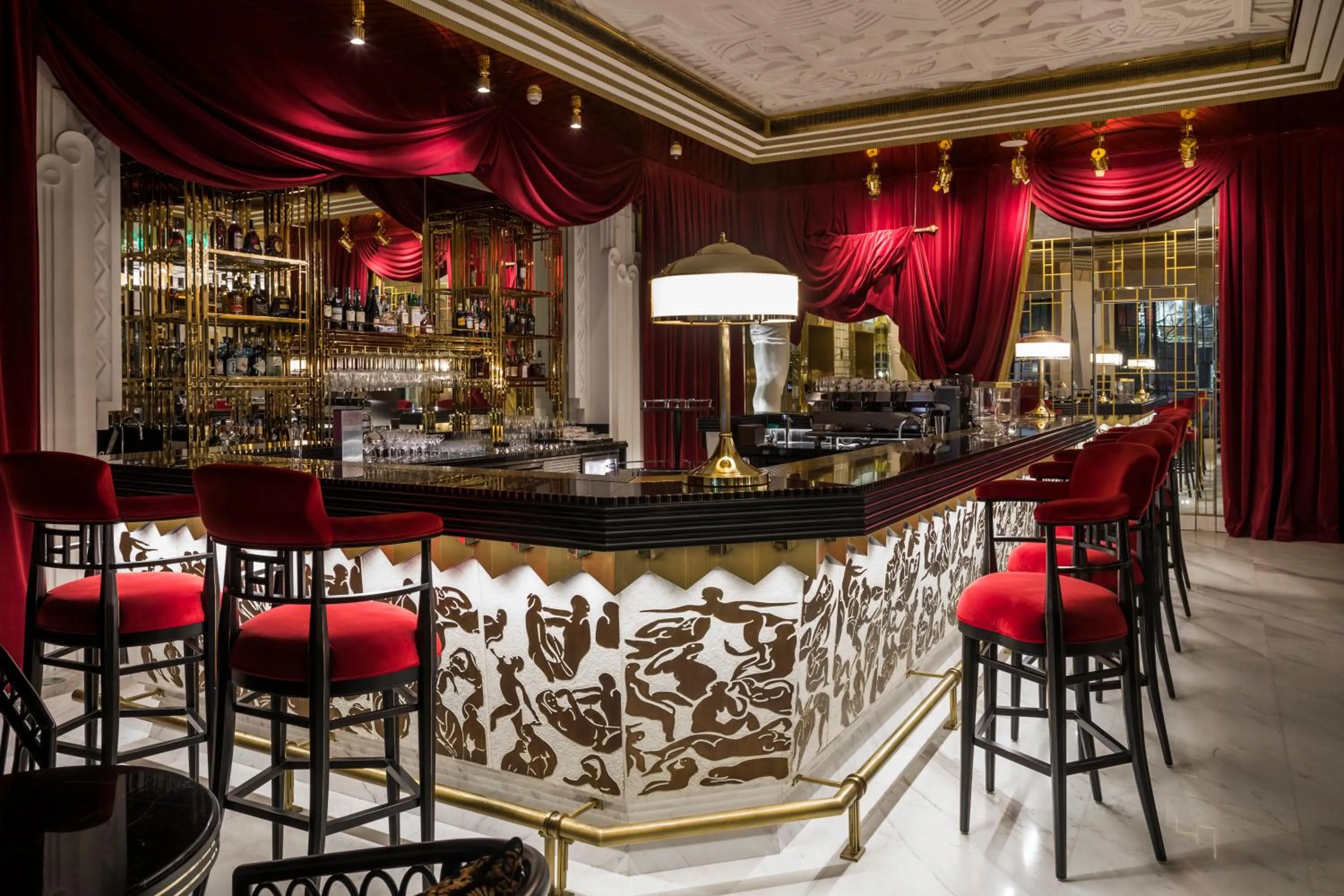 Lounge or bar in Capella Hanoi