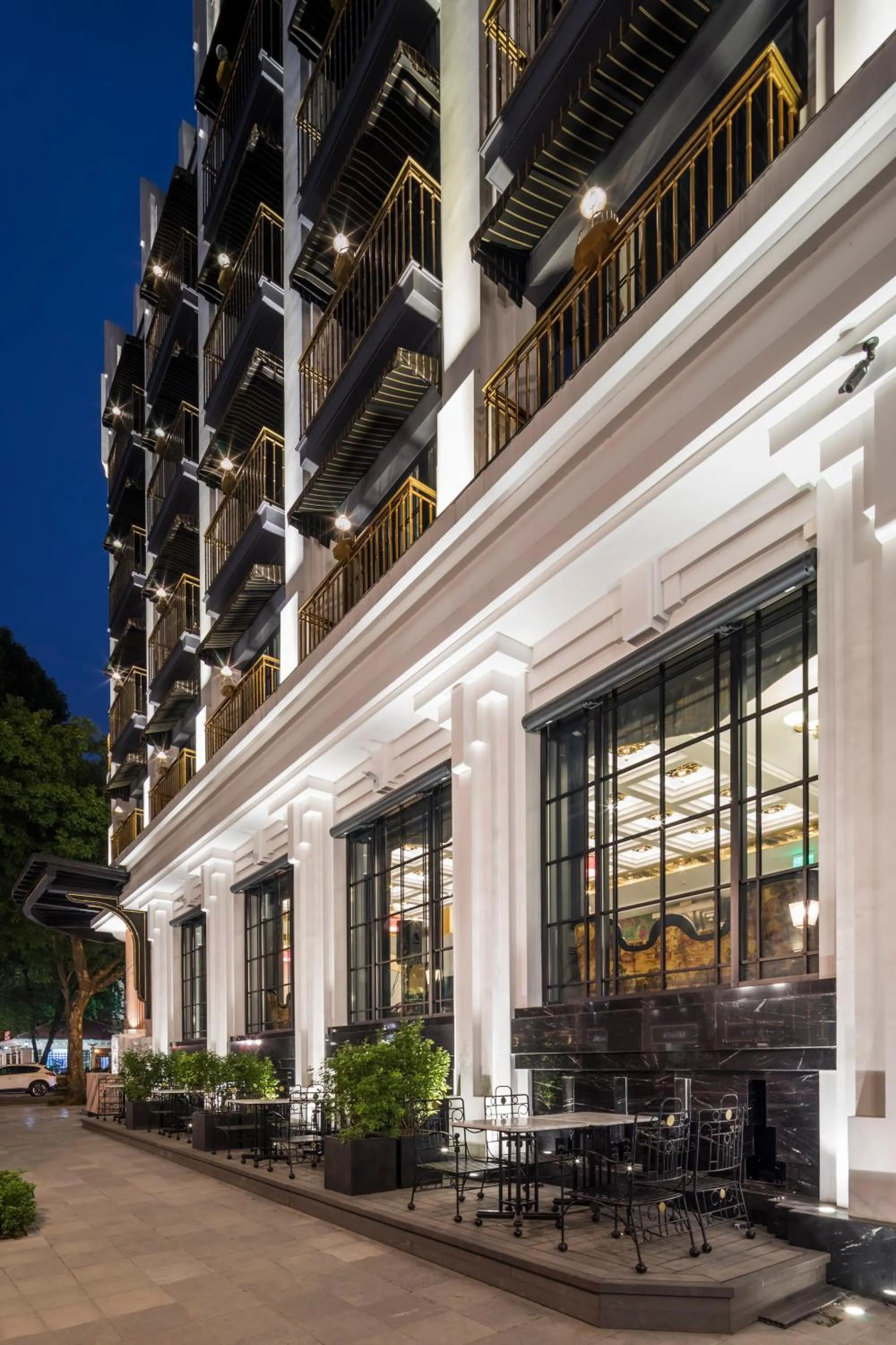 Balcony/Terrace in Capella Hanoi