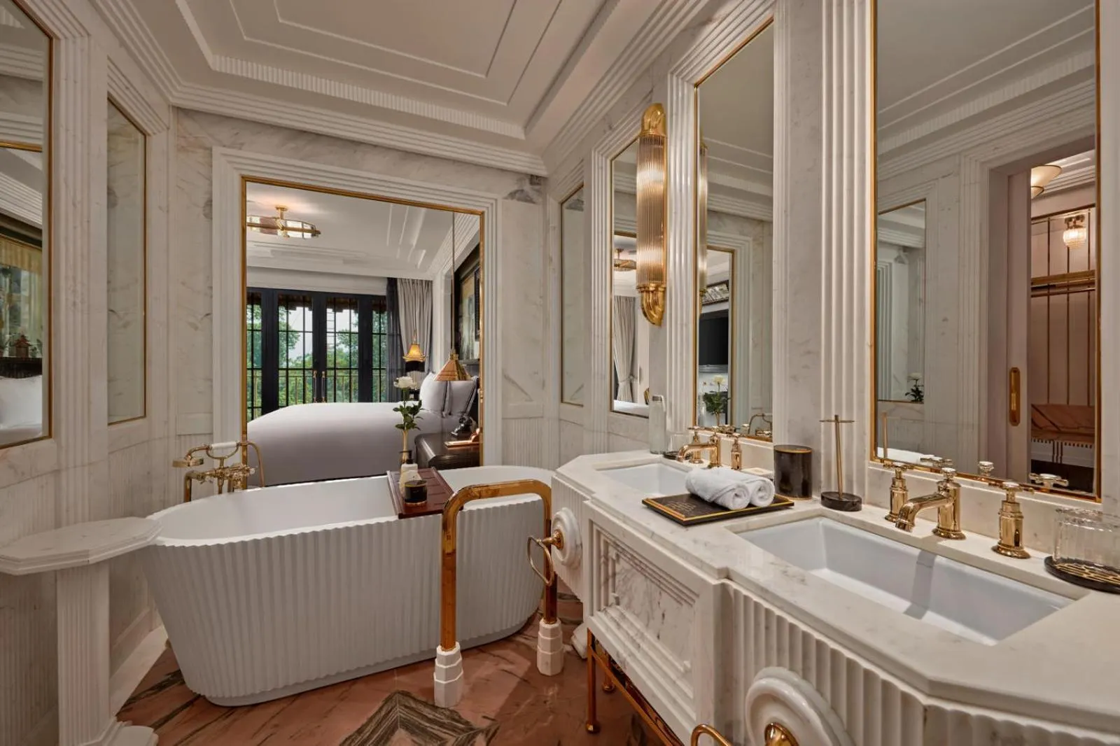 Bathroom in Capella Hanoi