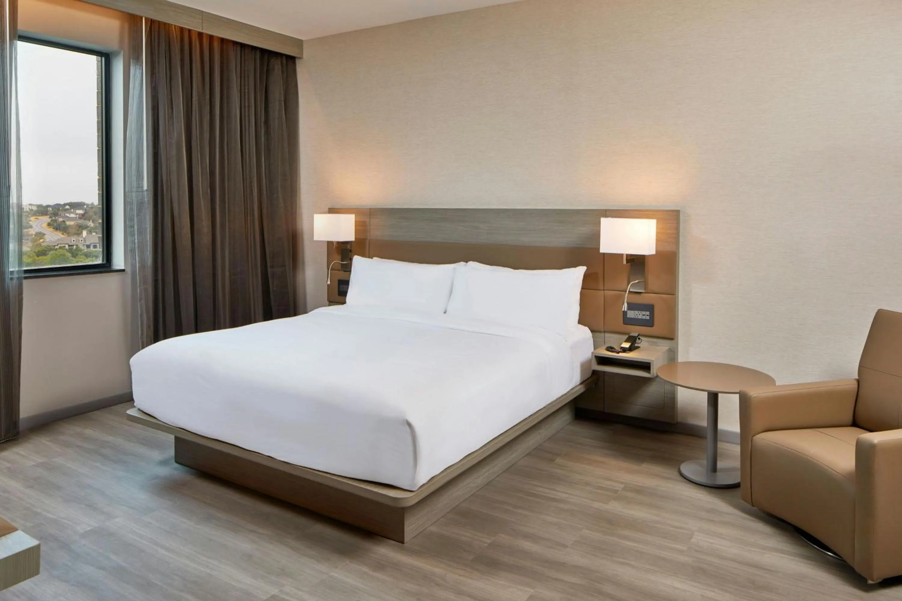 Bedroom, Bed in AC Hotel by Marriott Austin Hill Country