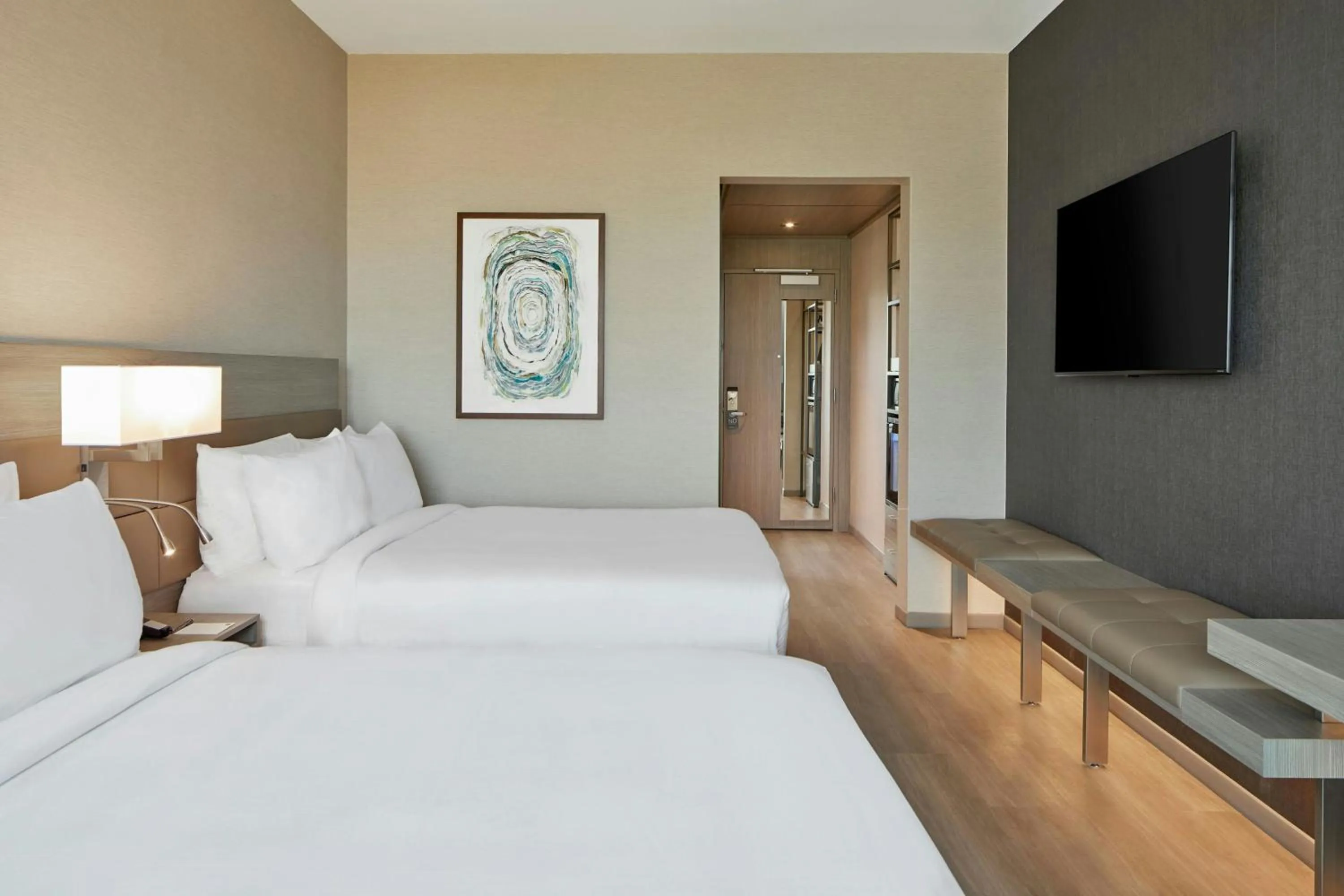 Photo of the whole room, Bed in AC Hotel by Marriott Austin Hill Country