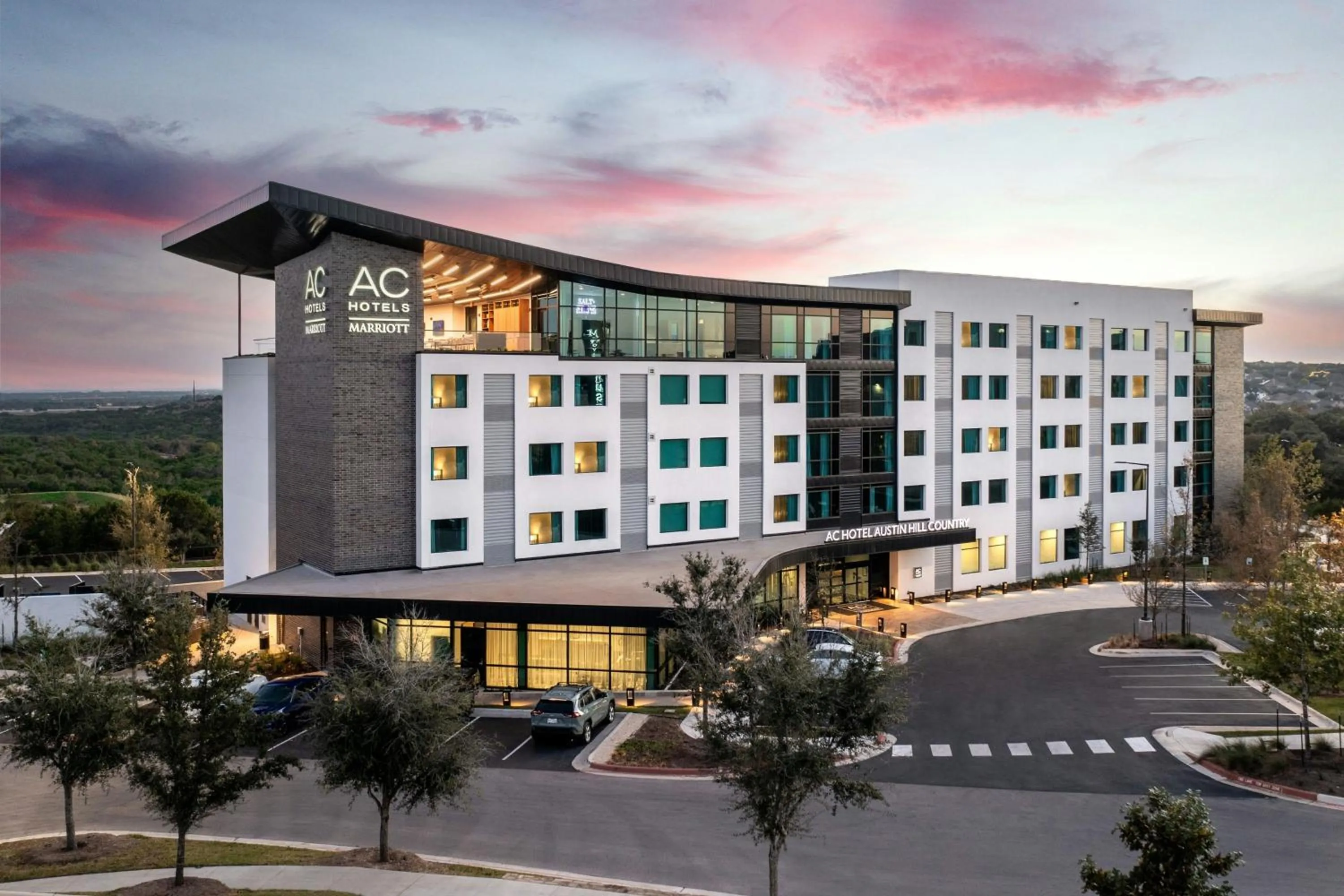 Property building in AC Hotel by Marriott Austin Hill Country