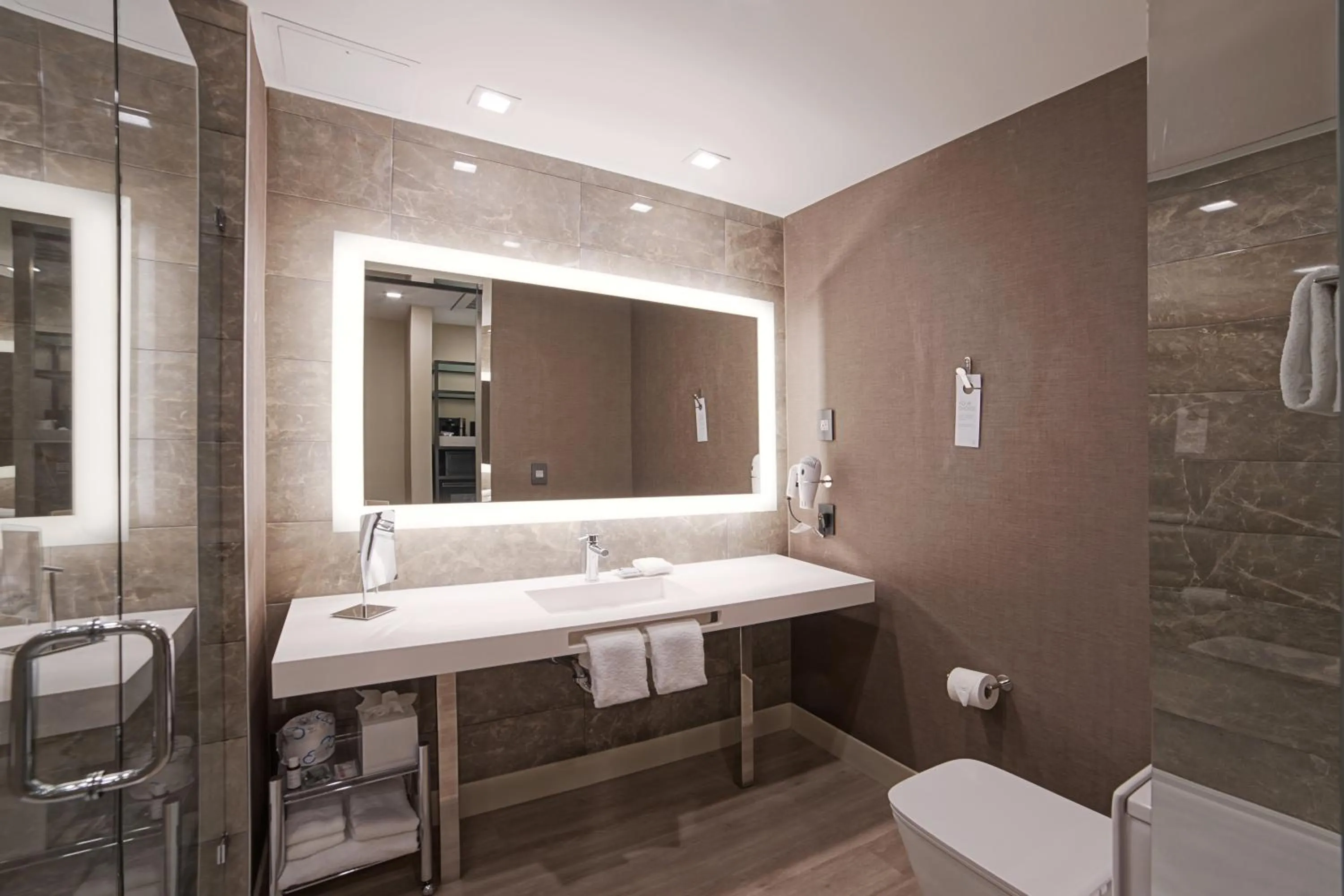 Bathroom in AC Hotel by Marriott Fort Lauderdale Airport