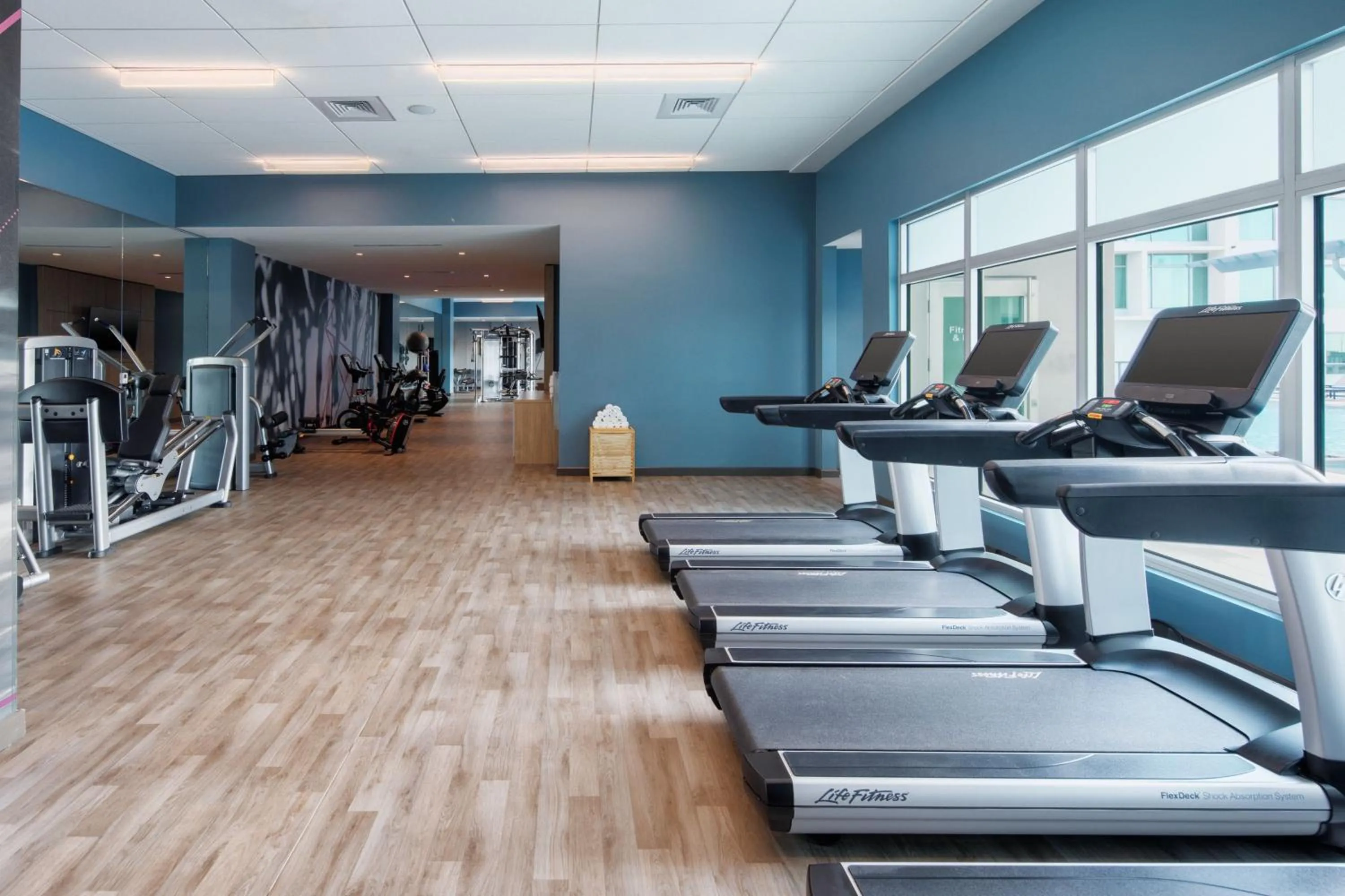 Fitness centre/facilities in AC Hotel by Marriott Fort Lauderdale Airport