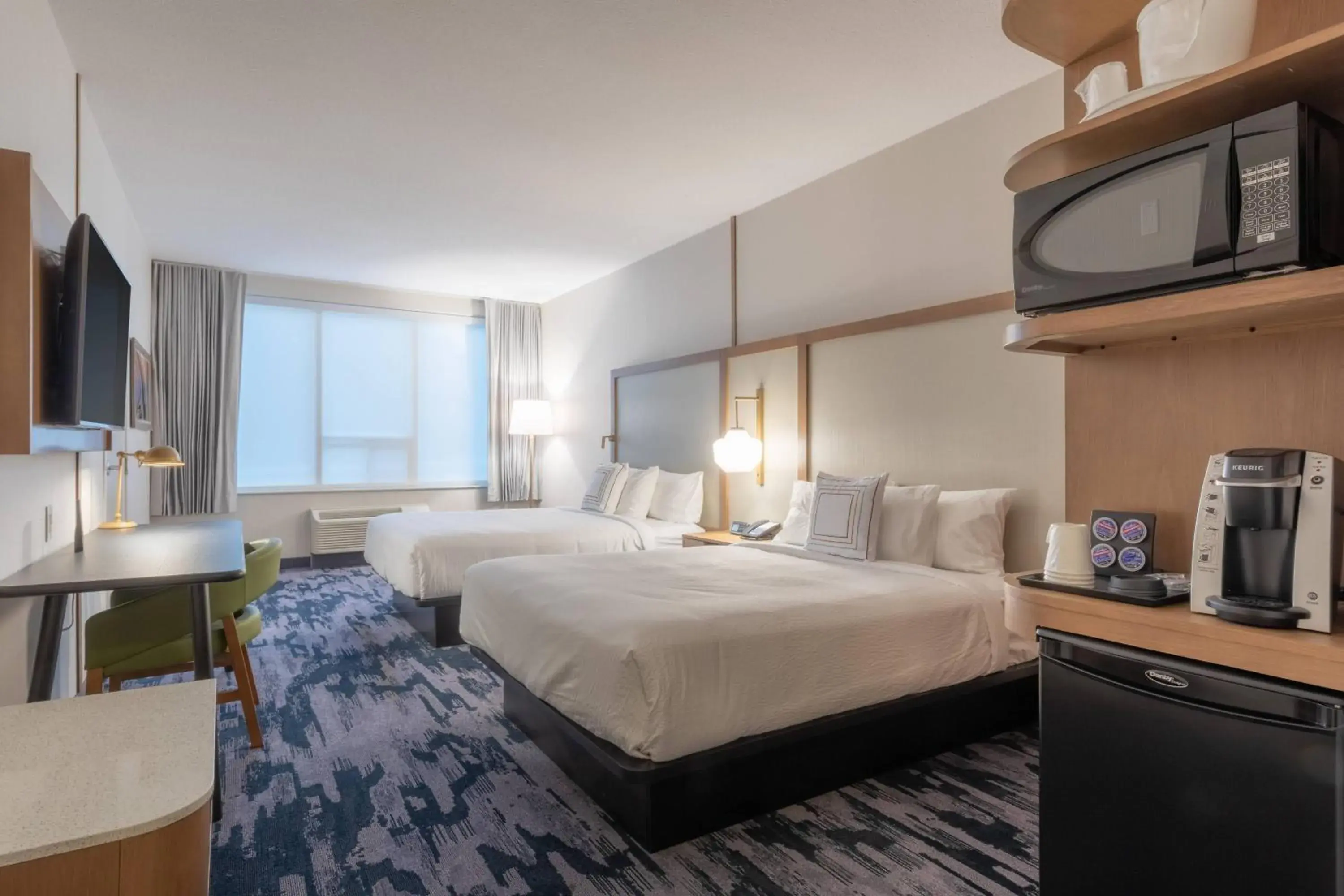 Guest room with 2 Queen, Mountain view in Fairfield by Marriott Inn & Suites Revelstoke Guest room with 2 Queen, Mountain view in Fairfield by Marriott Inn & Suites Revelstoke