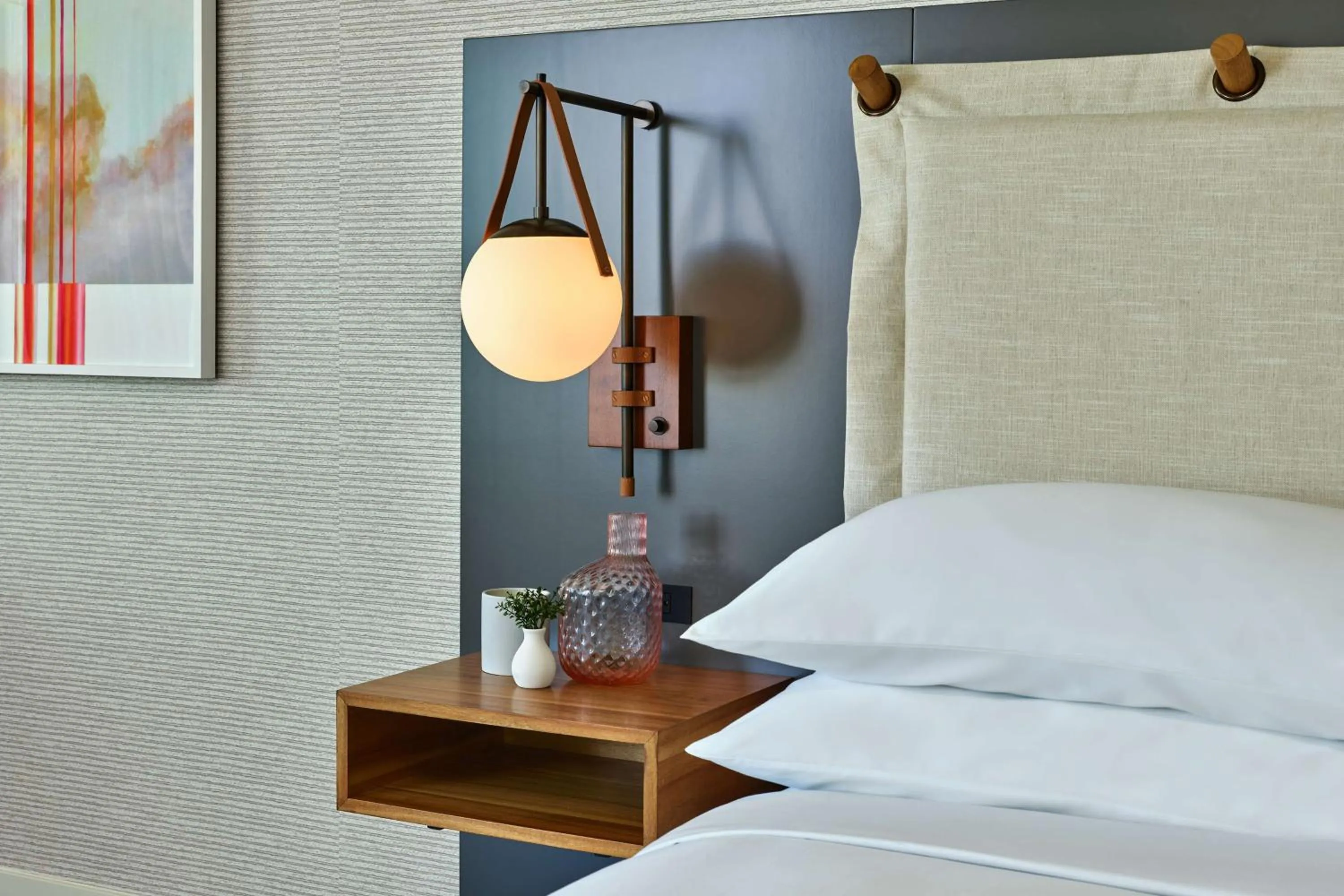 Bedroom, Bed in Mission Pacific Beach Resort, part of JdV by Hyatt