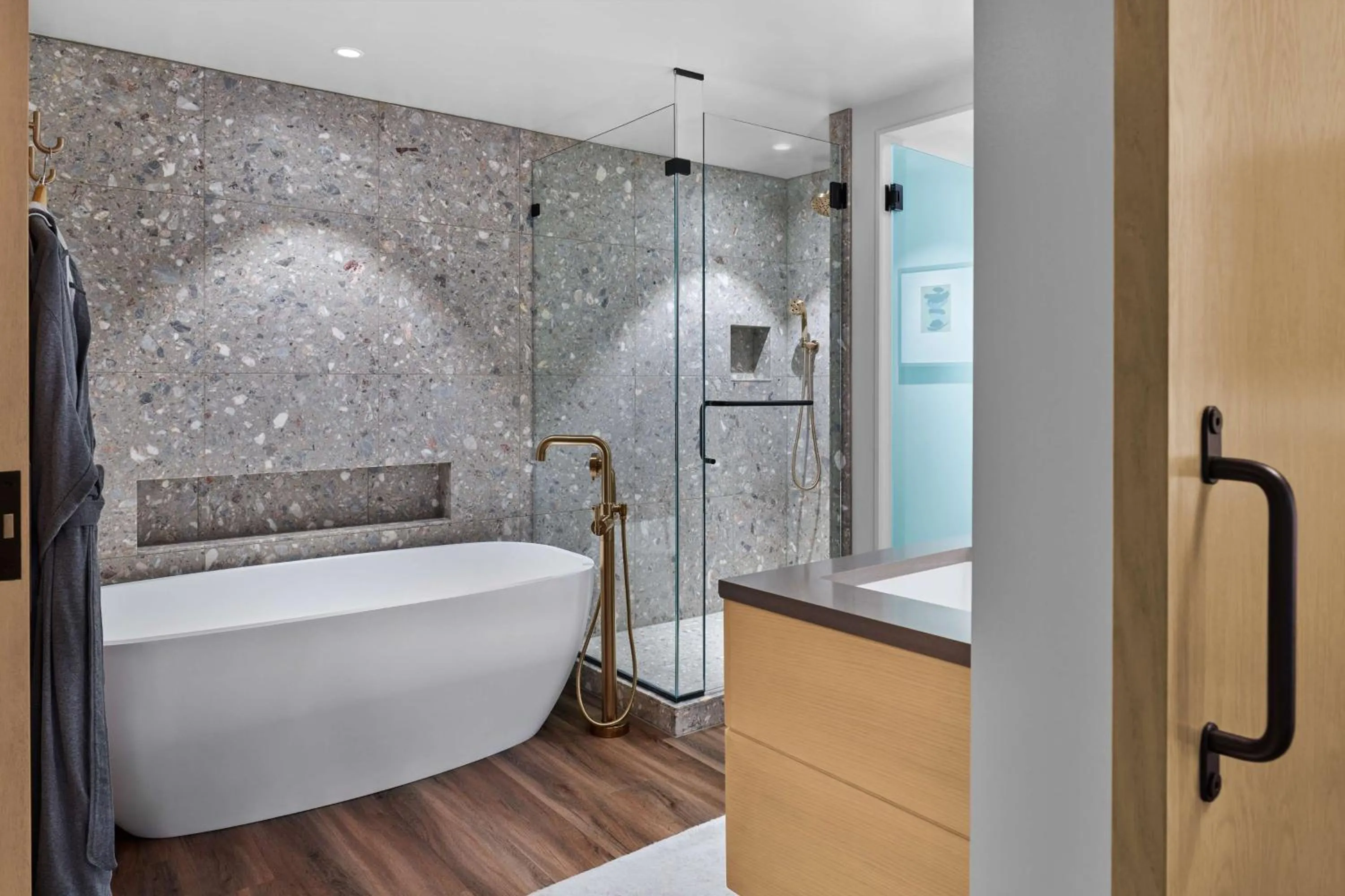 Bathroom in Mission Pacific Beach Resort, part of JdV by Hyatt