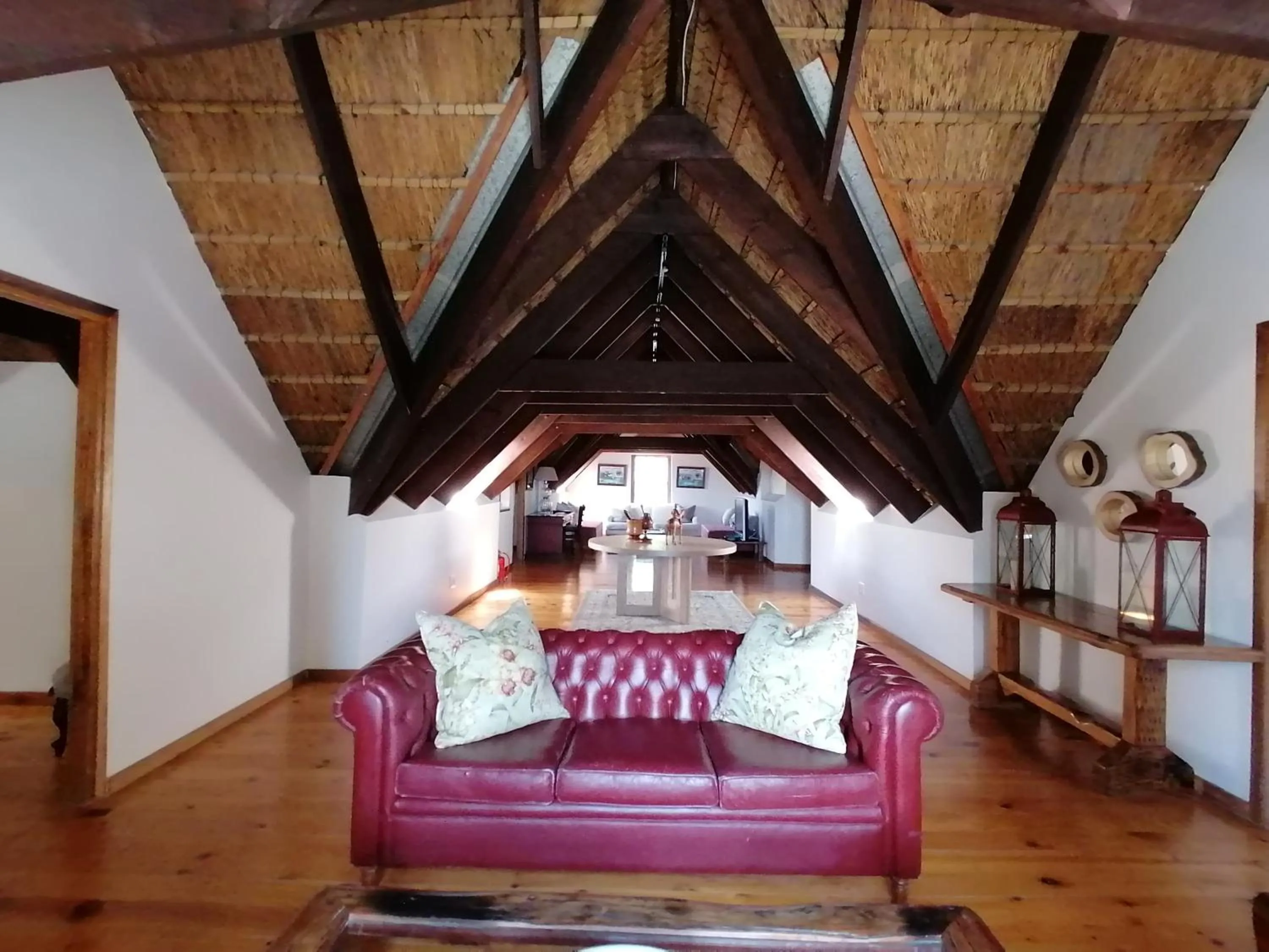 Seating area in Avontuur Manor House and Wine Estate