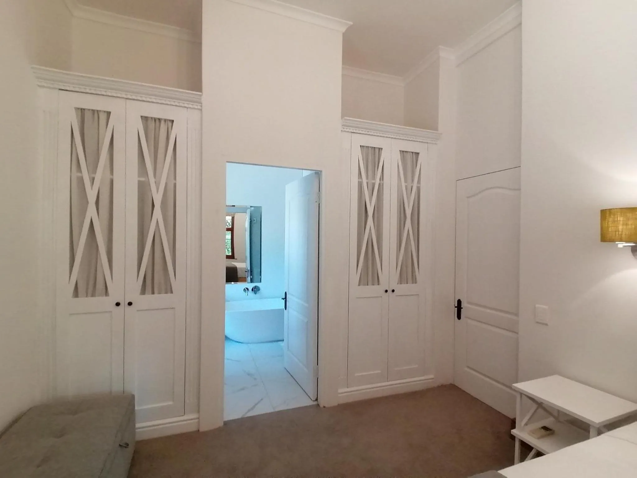 Shower in Avontuur Manor House and Wine Estate