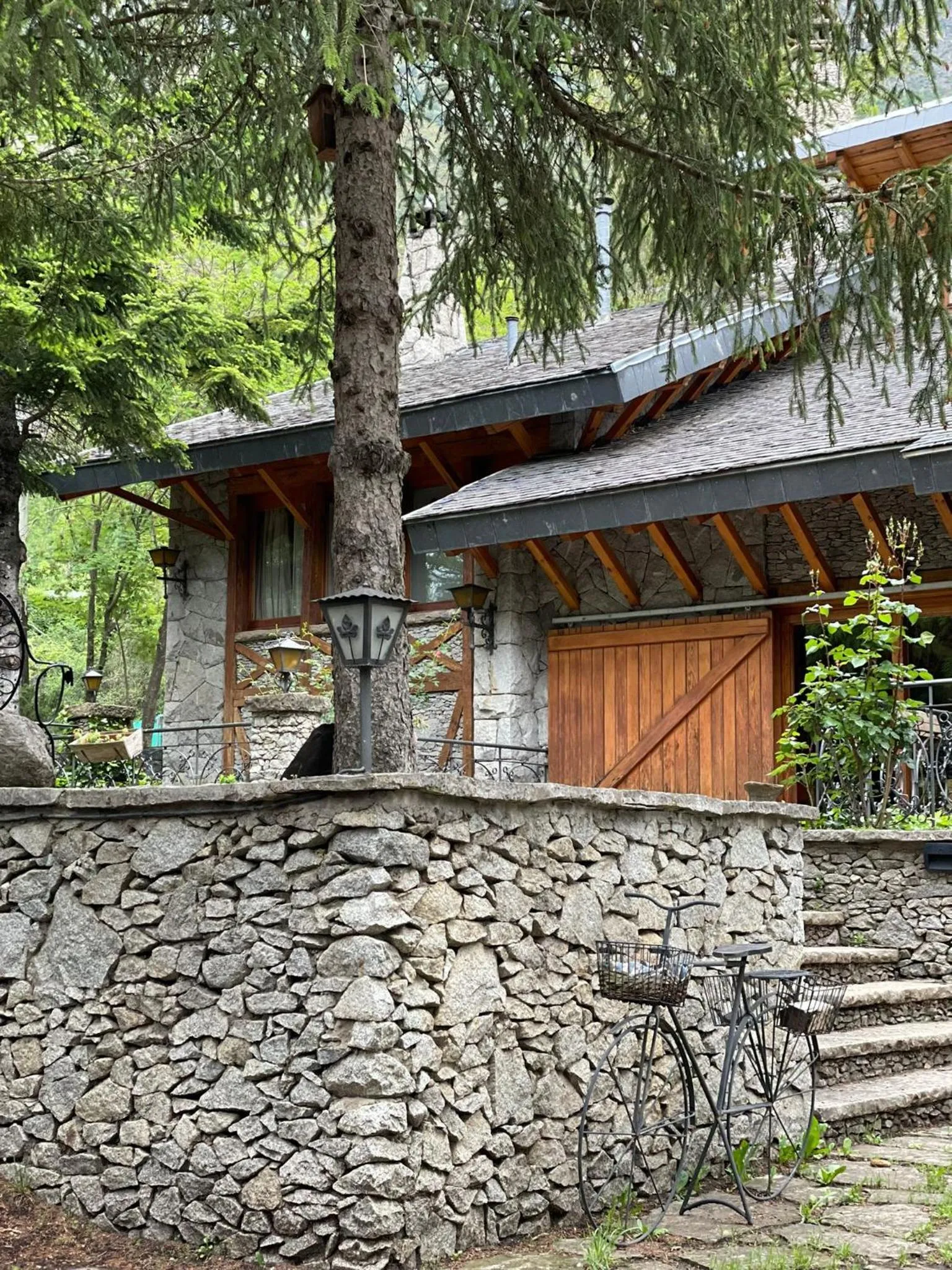 Garden in Hotel Vallibierna