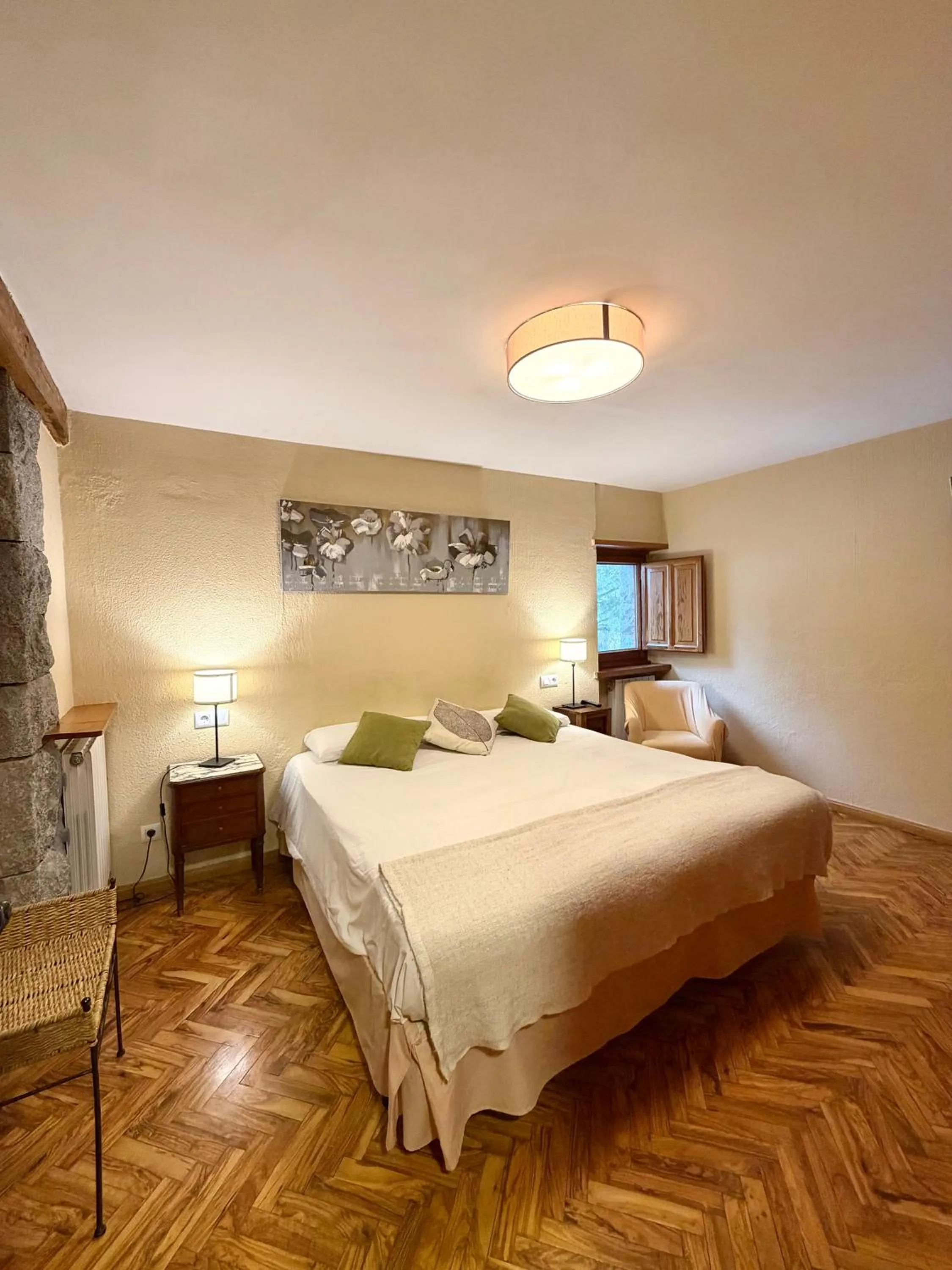 Bed in Hotel Vallibierna