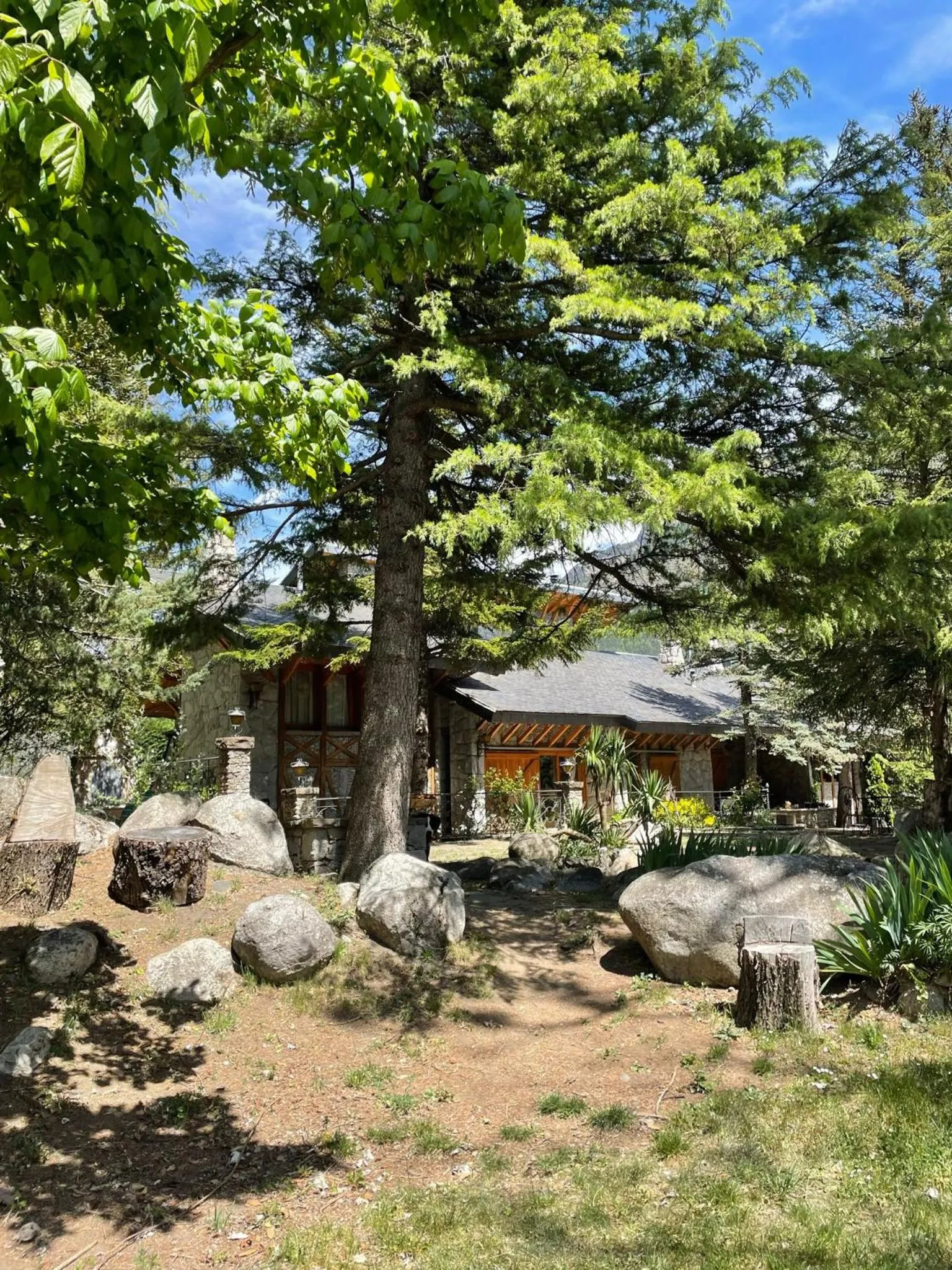 Garden in Hotel Vallibierna