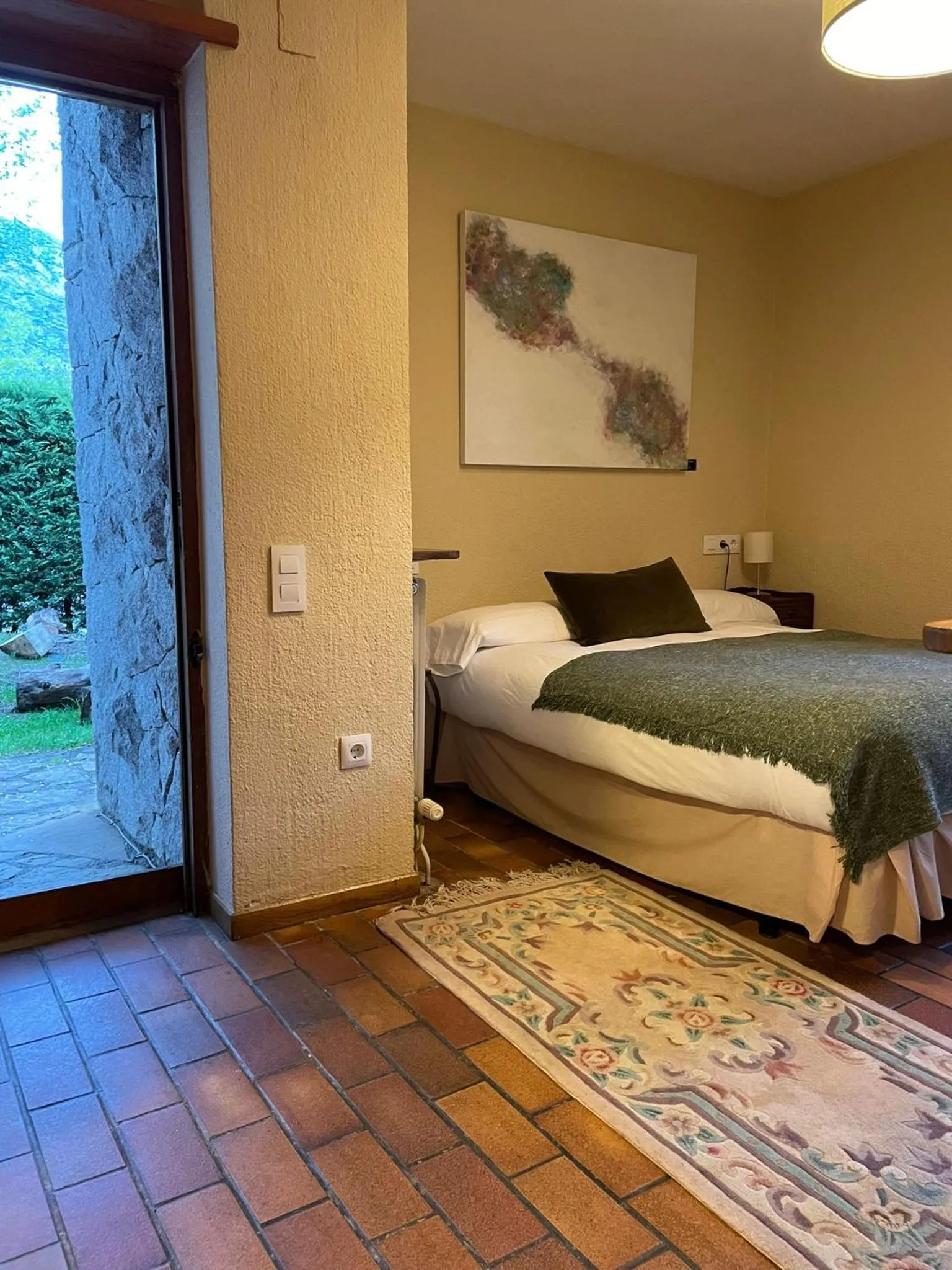 Property building, Bed in Hotel Vallibierna