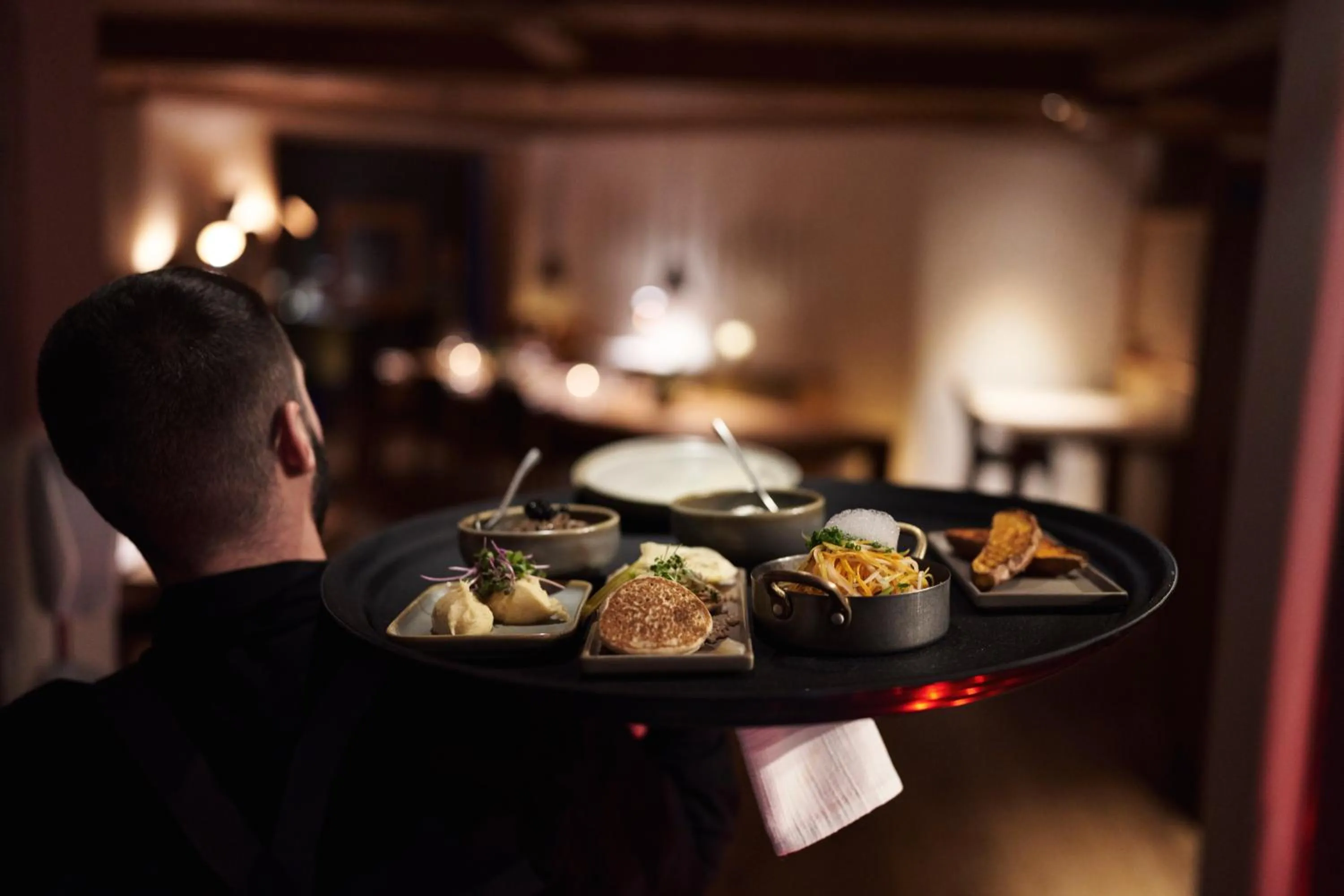 Restaurant/places to eat in Holzhotel Forsthofalm