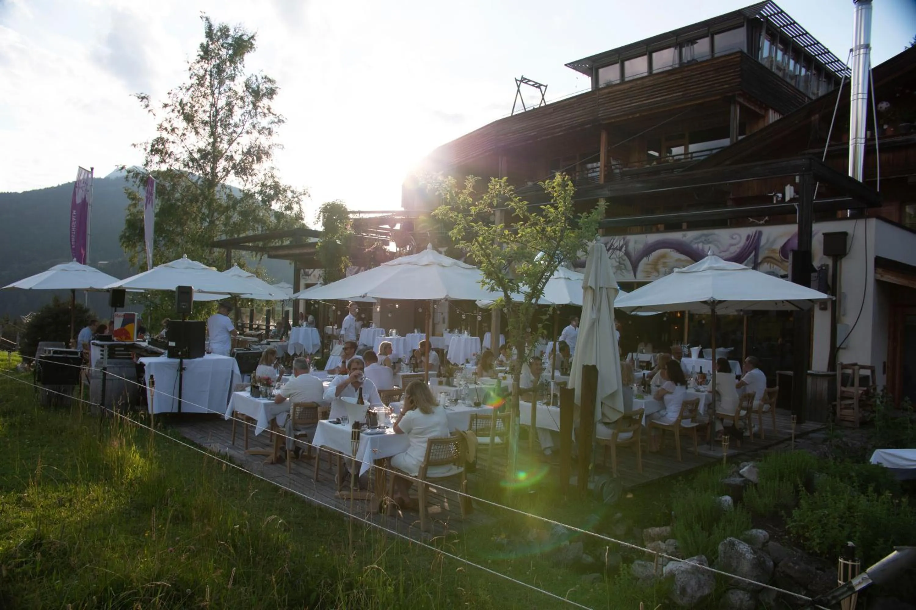 Property building in Holzhotel Forsthofalm