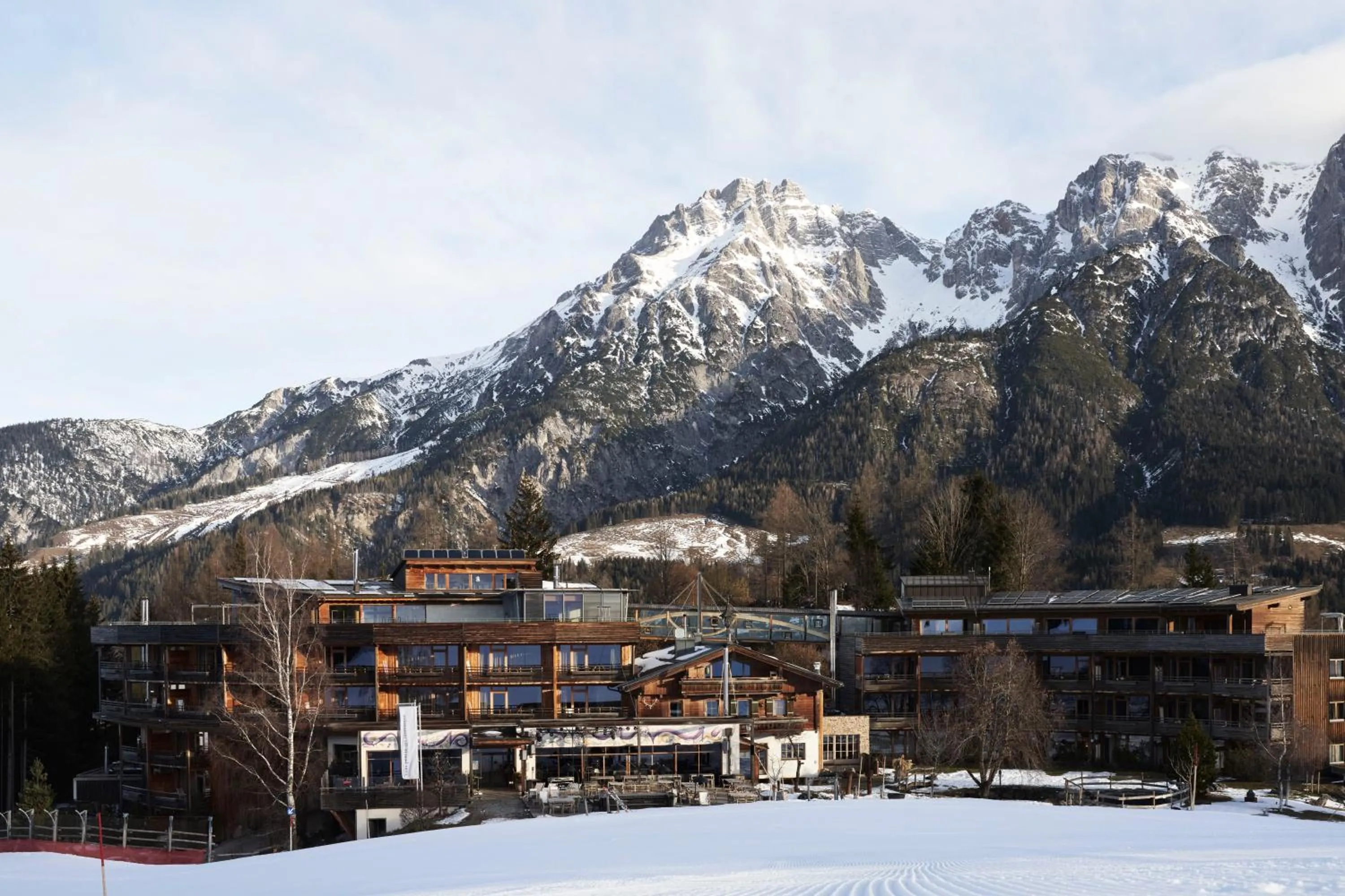 Property building in Holzhotel Forsthofalm