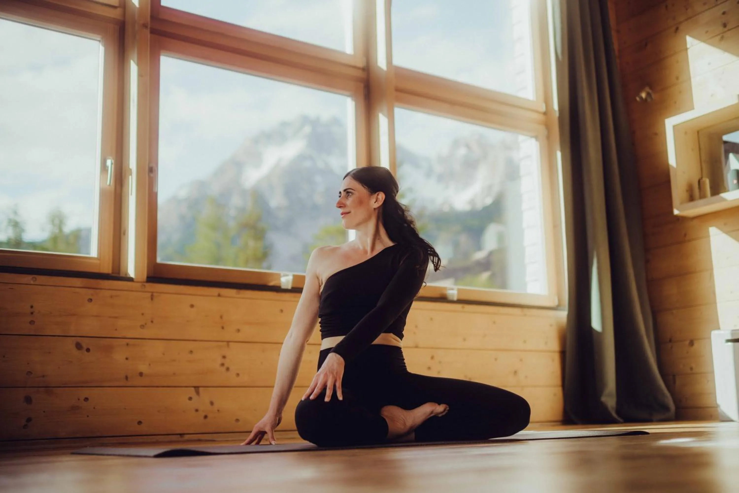 Fitness centre/facilities in Holzhotel Forsthofalm