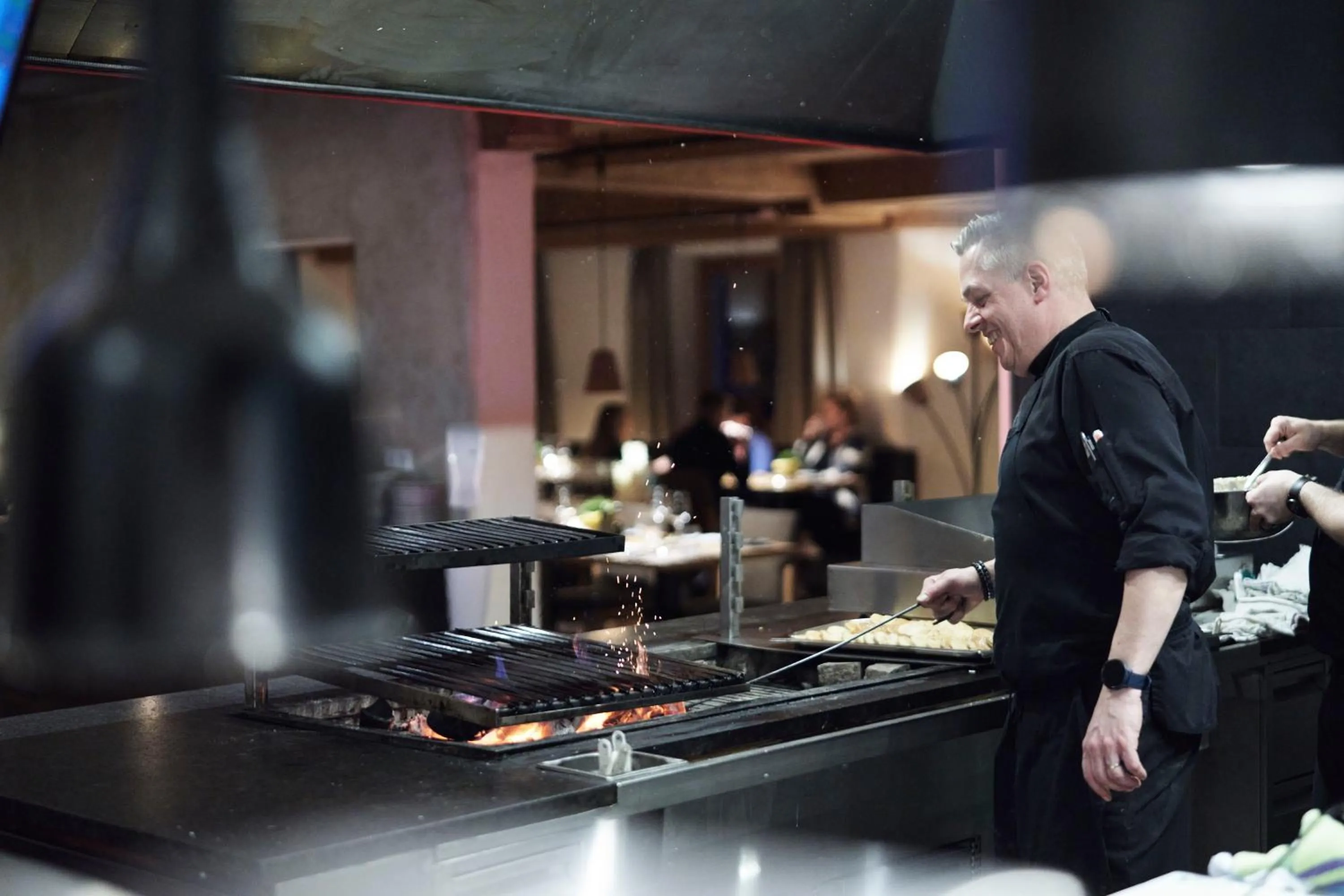 Restaurant/places to eat in Holzhotel Forsthofalm