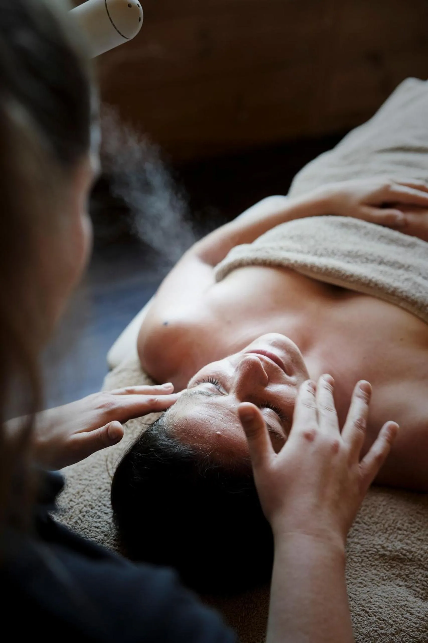 Spa and wellness centre/facilities in Holzhotel Forsthofalm