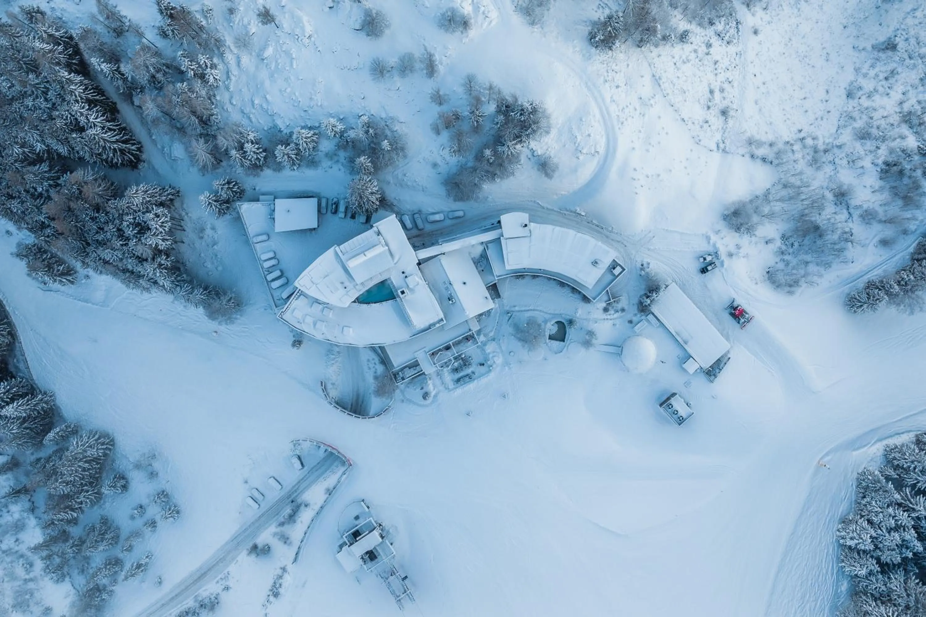 Property building in Holzhotel Forsthofalm