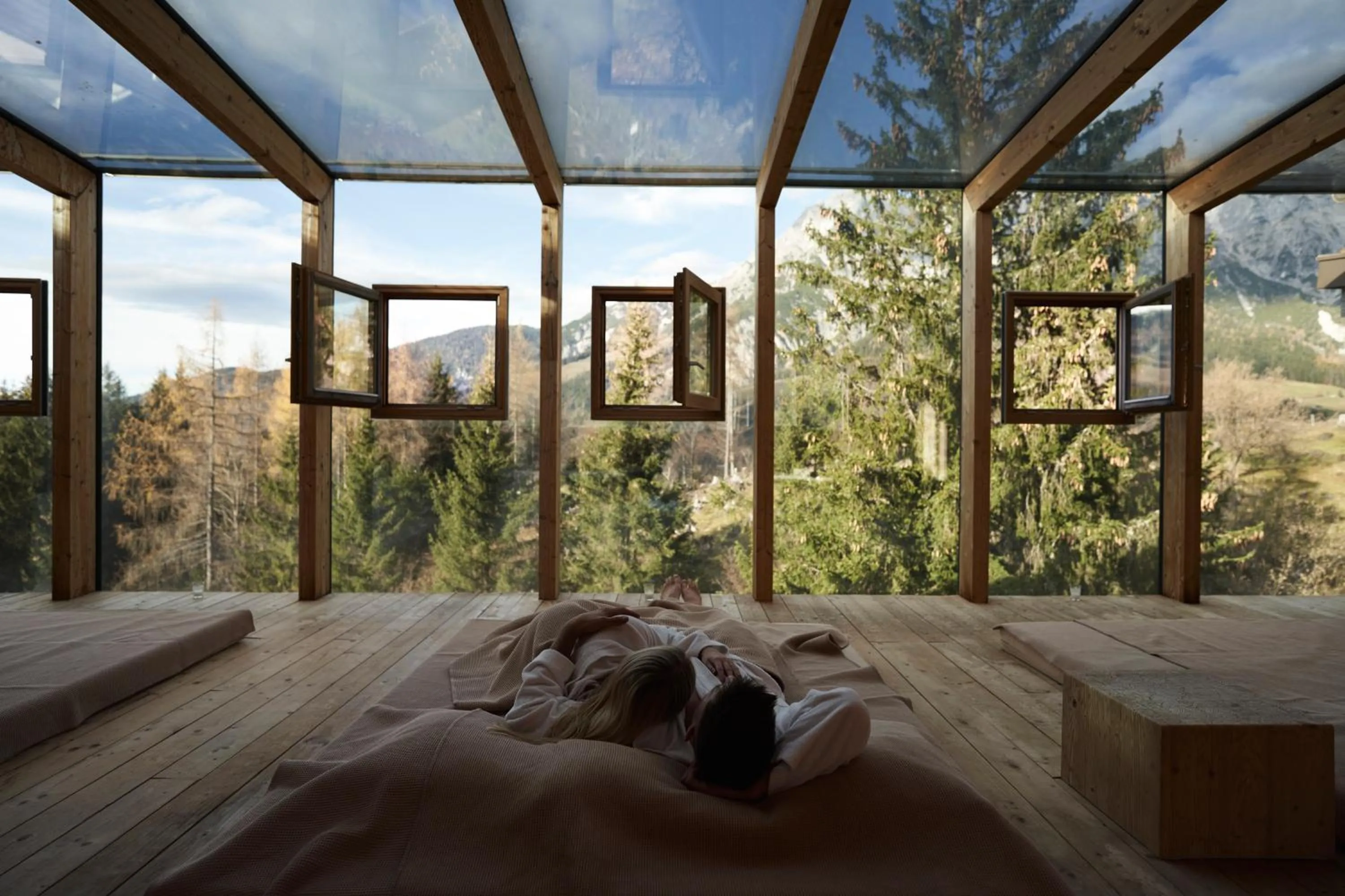 View (from property/room) in Holzhotel Forsthofalm