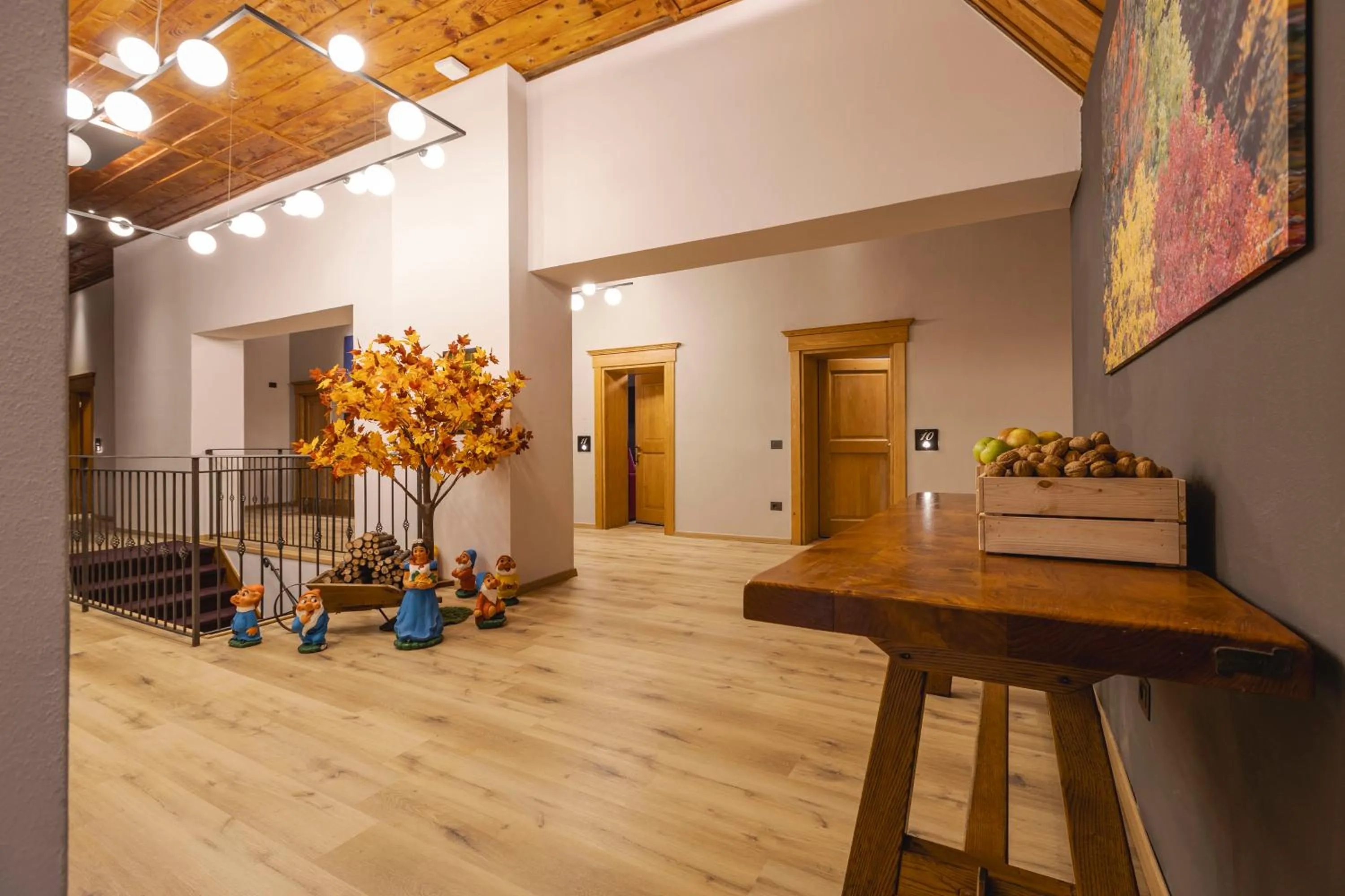 Lobby or reception in Granduca Mountain Wellness Apartments Campigna