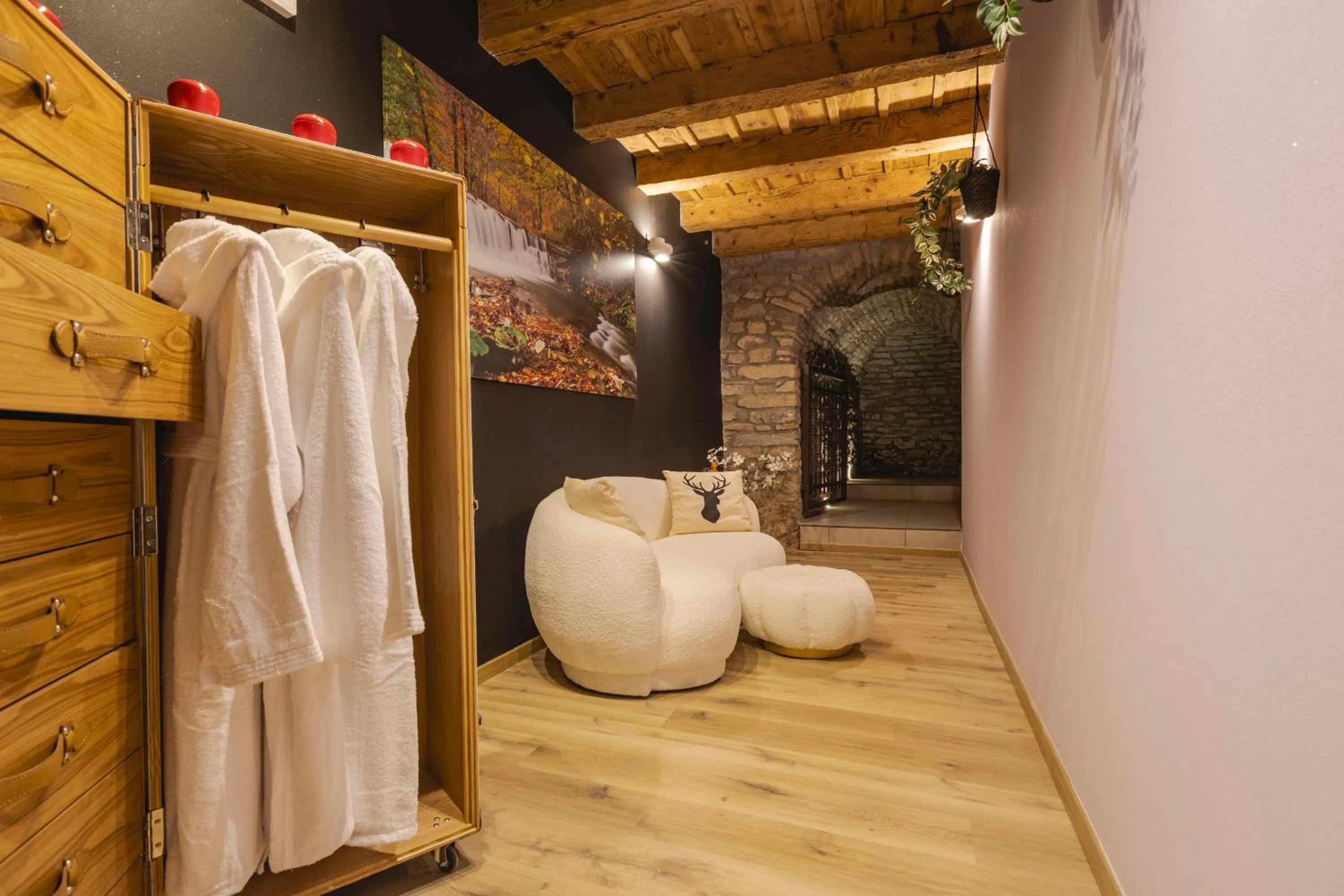 Spa and wellness centre/facilities in Granduca Mountain Wellness Apartments Campigna