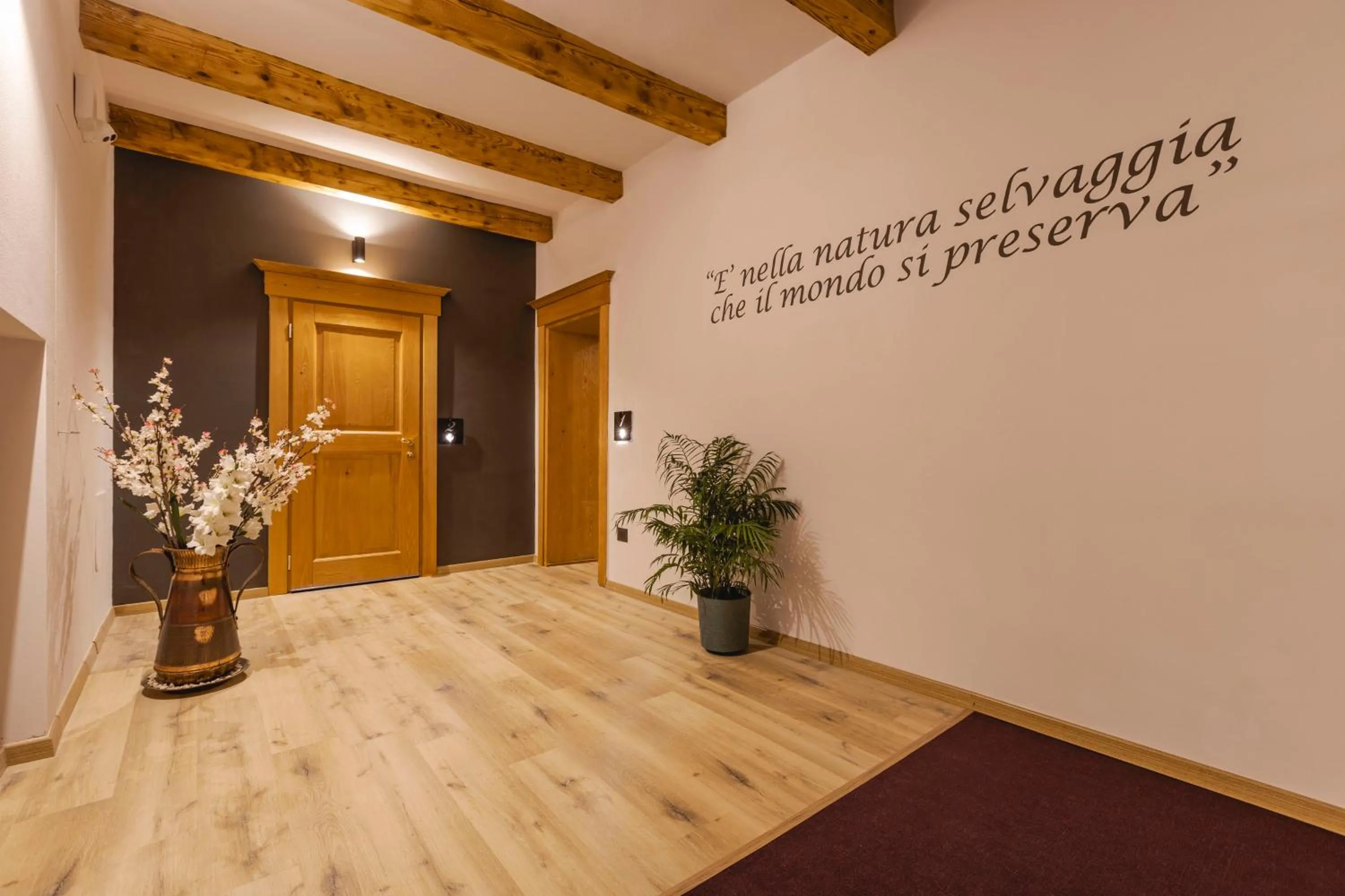 Lobby or reception in Granduca Mountain Wellness Apartments Campigna